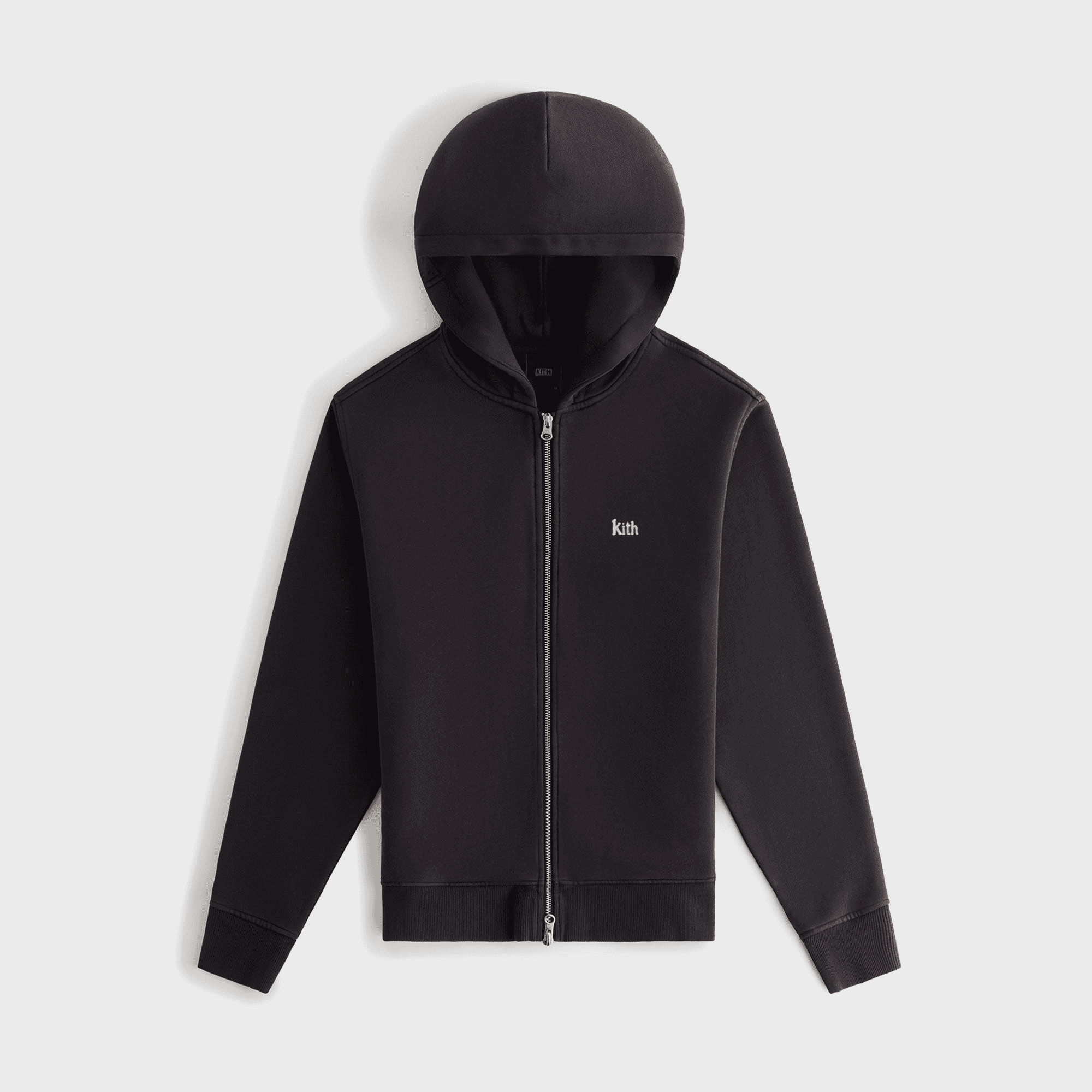 Kith Women Tanner Full Zip Hoodie - Black