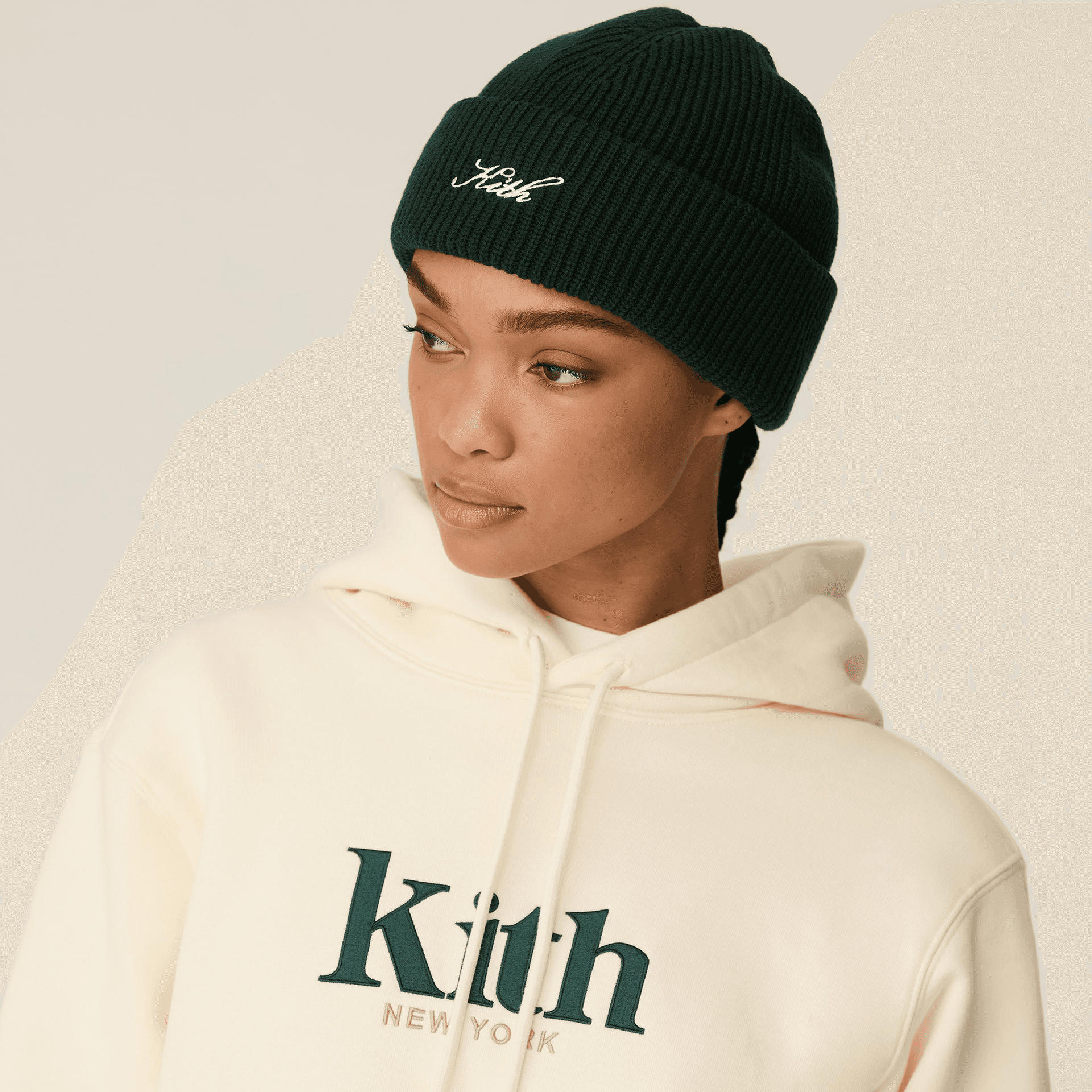 Kith Women Script Mia Beanie - Stadium — Image 3