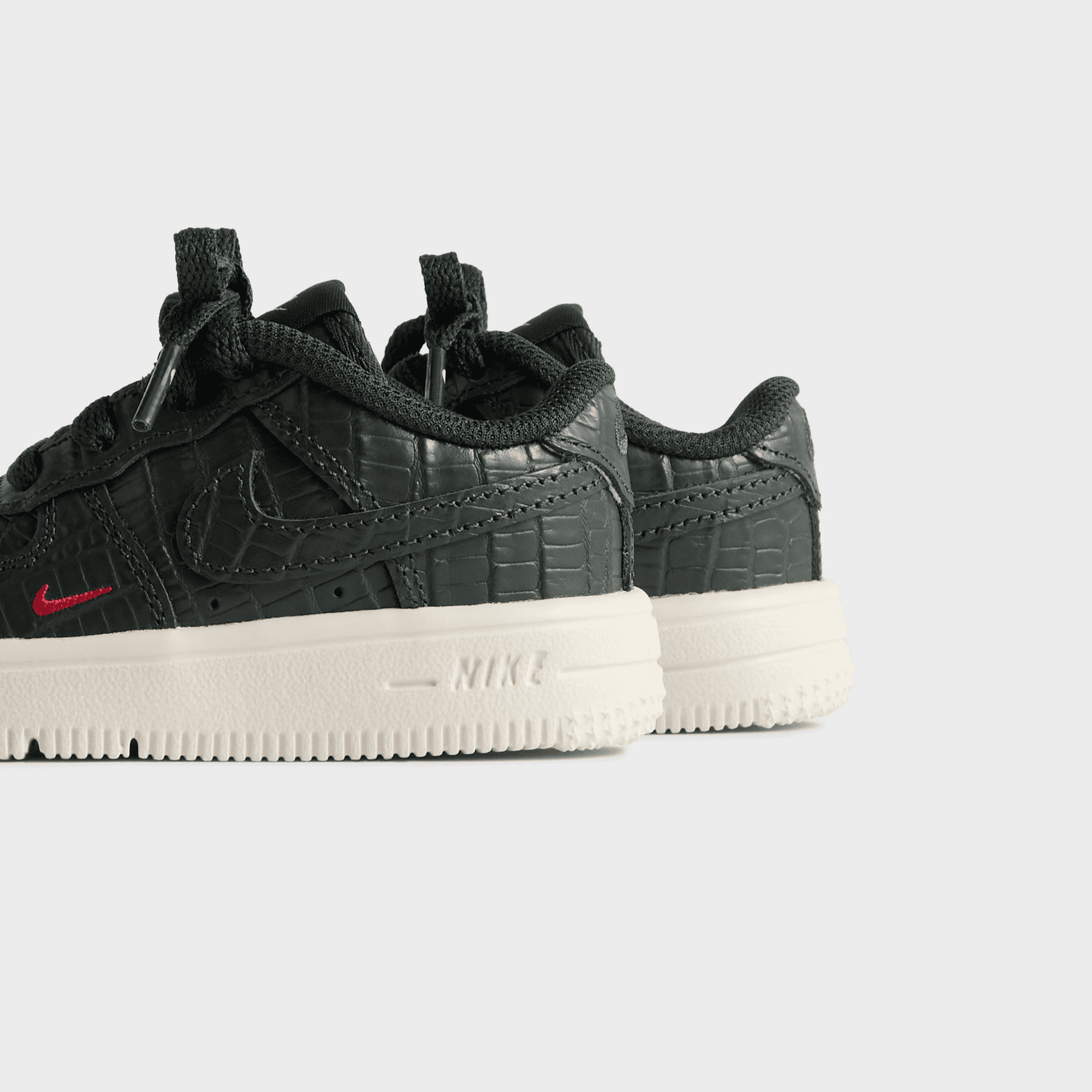 Kith for Nike TD Air Force 1 - Black Spruce / Phantom / Varsity Red — Image 6