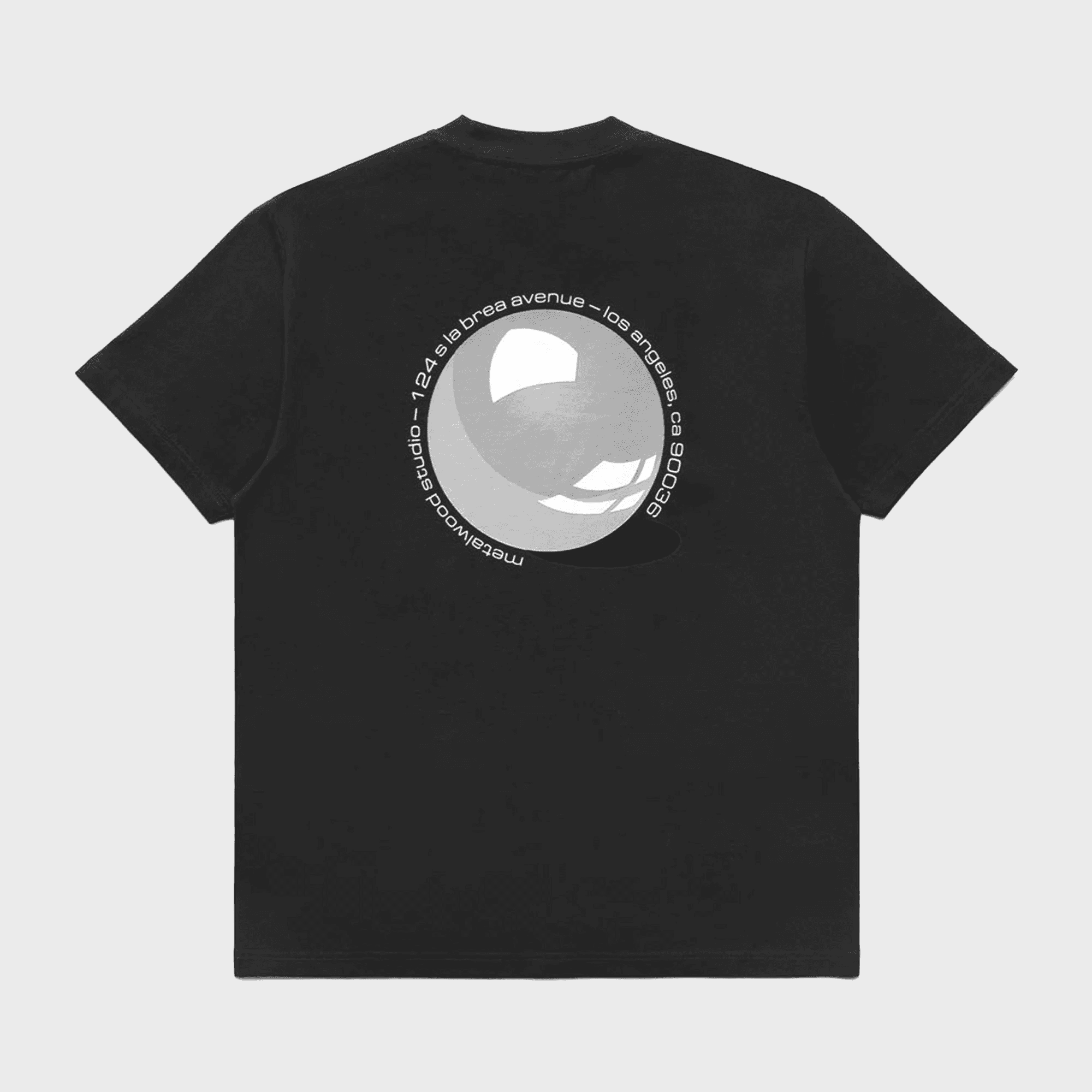 Metalwood Pool Tee - Black — Image 2