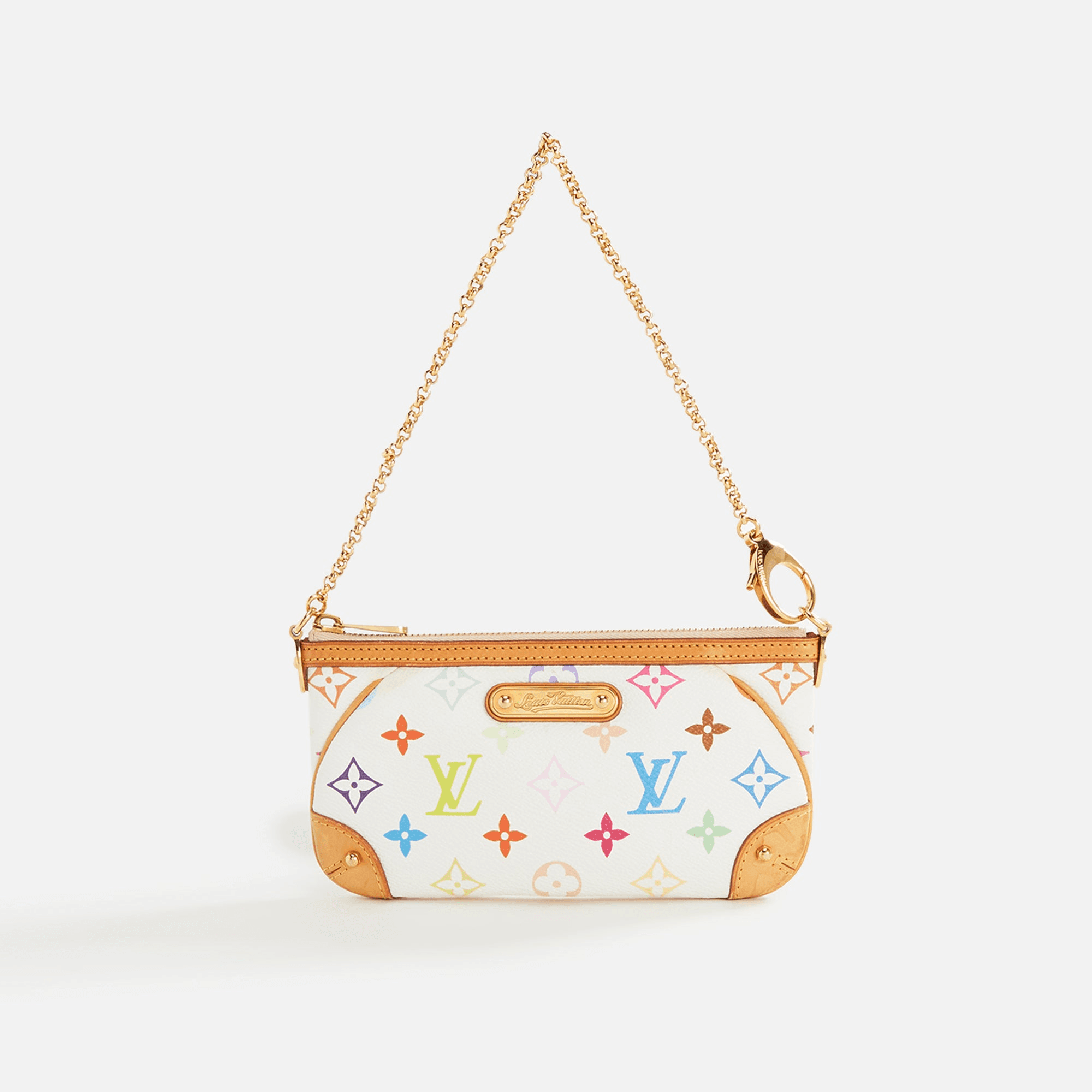 WGACA Louis Vuitton Milla Pochette - White / Multi