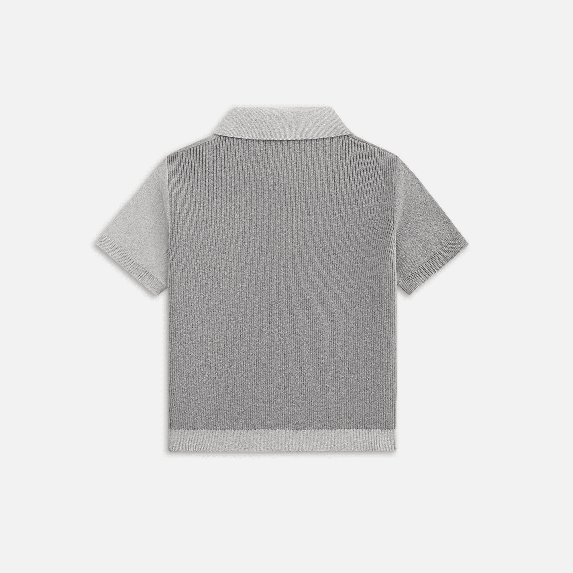 Kith Kids Tilden Polo - Heather Grey — Image 4