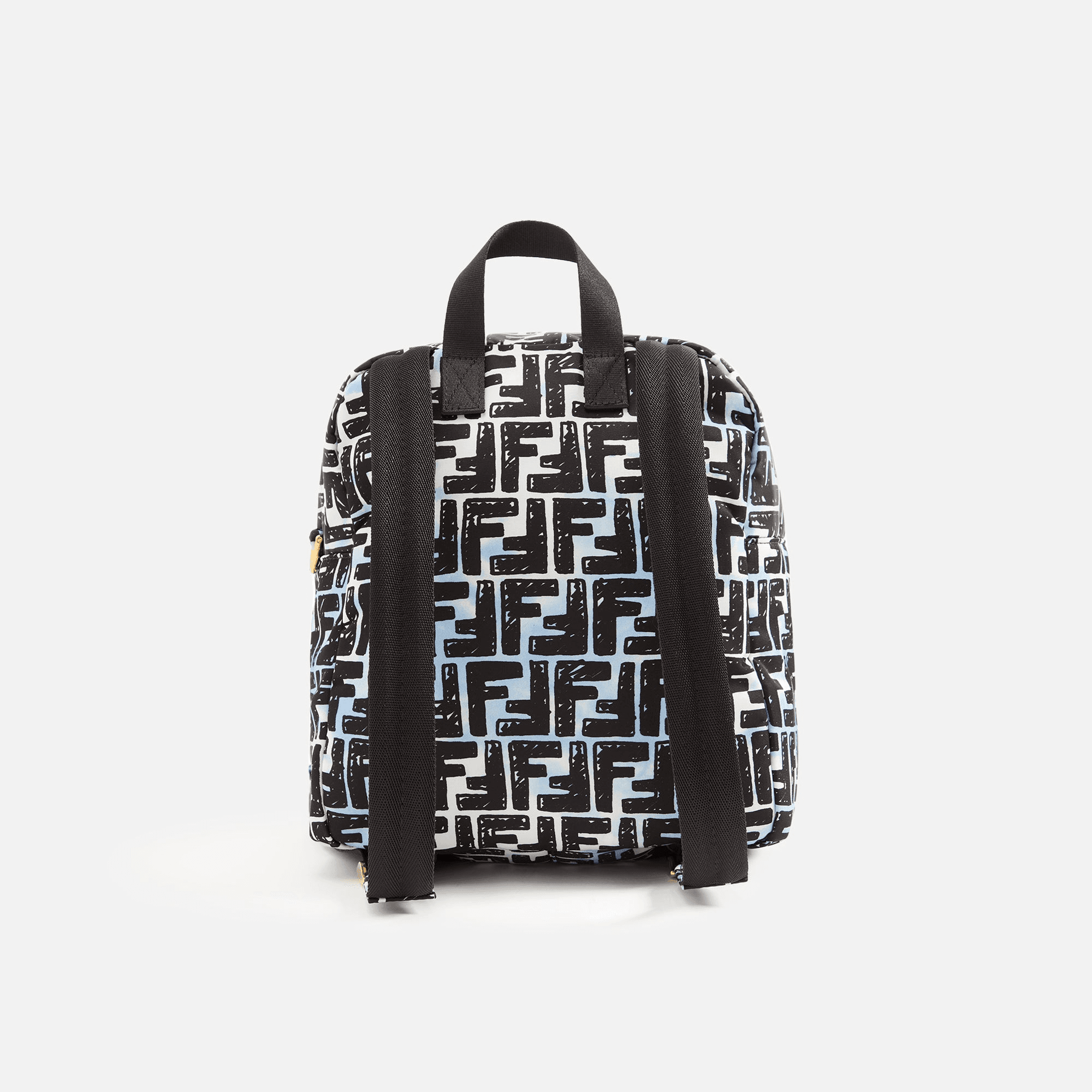 WGACA Fendi Nylon Logo Printed Backpack - Multi — Image 5