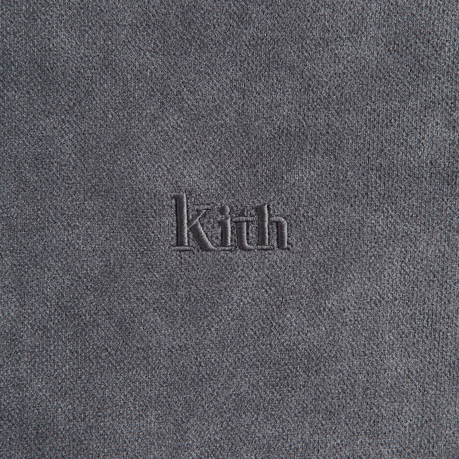 Kith Women Maverick Sueded Hoodie - Black — Image 2