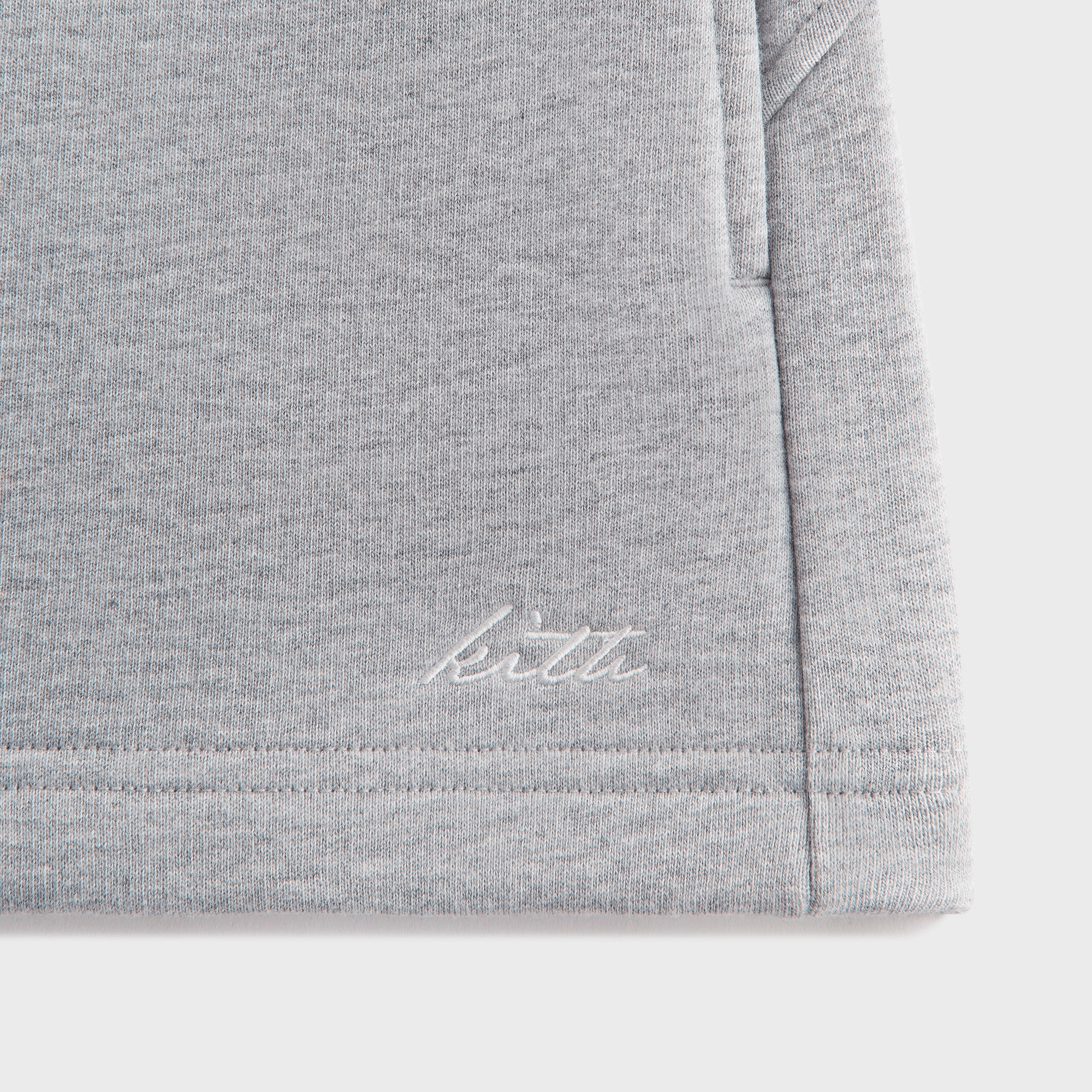 Kith Women Lorah Micro Sweatshort - Cool Heather Grey — Image 2