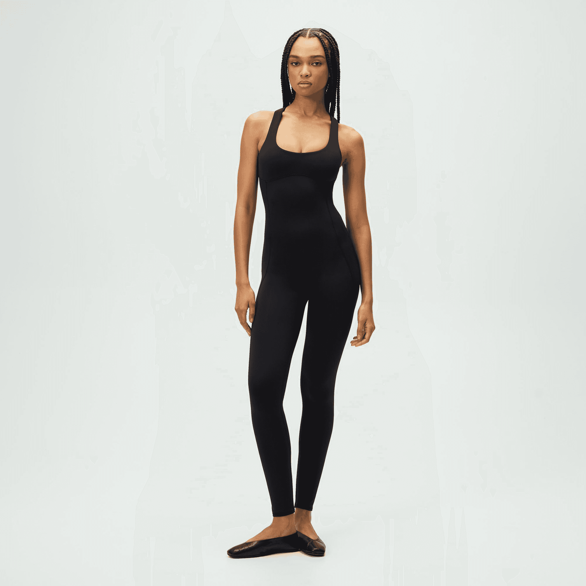 Kith Women Enhance Racerback Catsuit - Black — Image 6