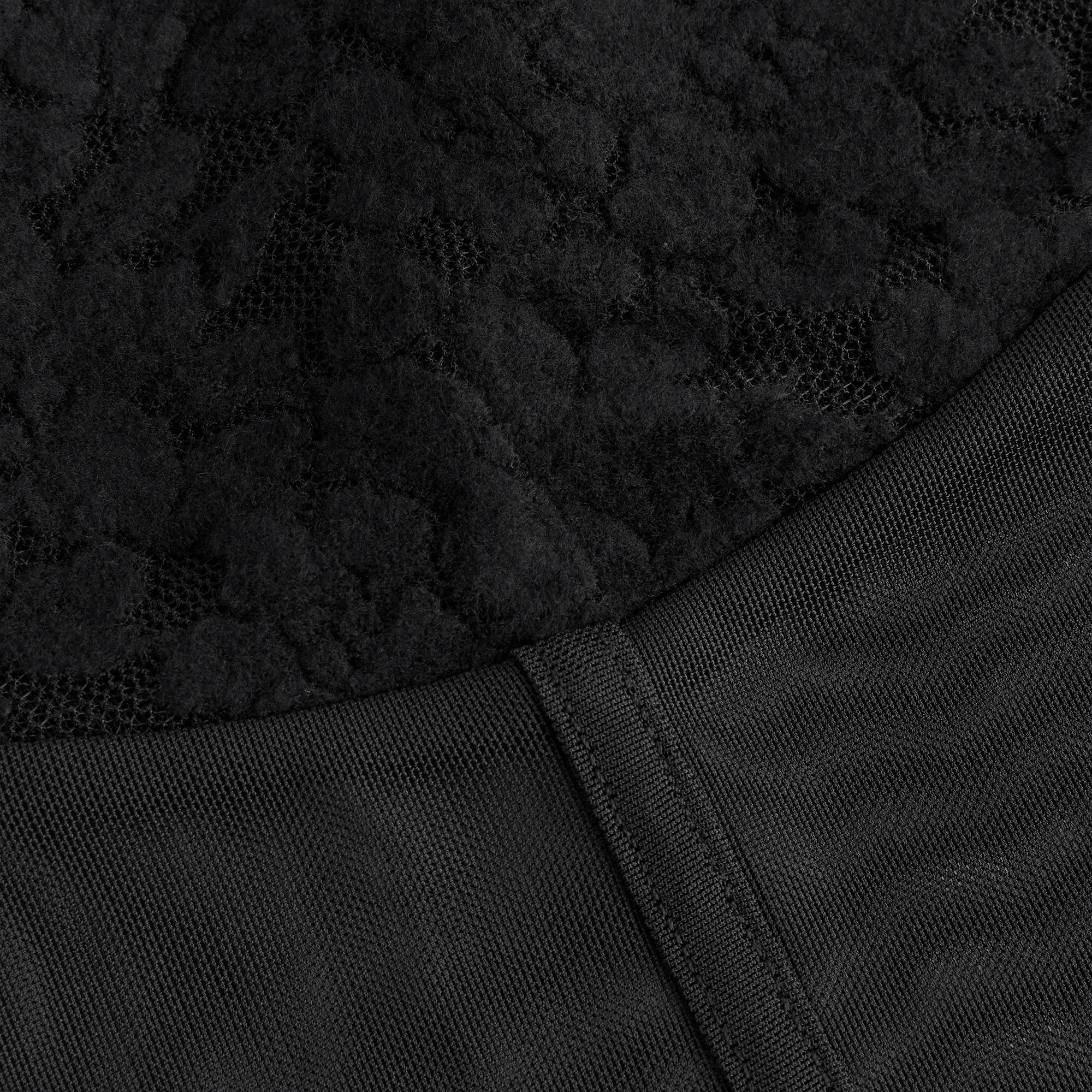 Kith Women Liyah Plush Lace Mesh Tank - Black — Image 2