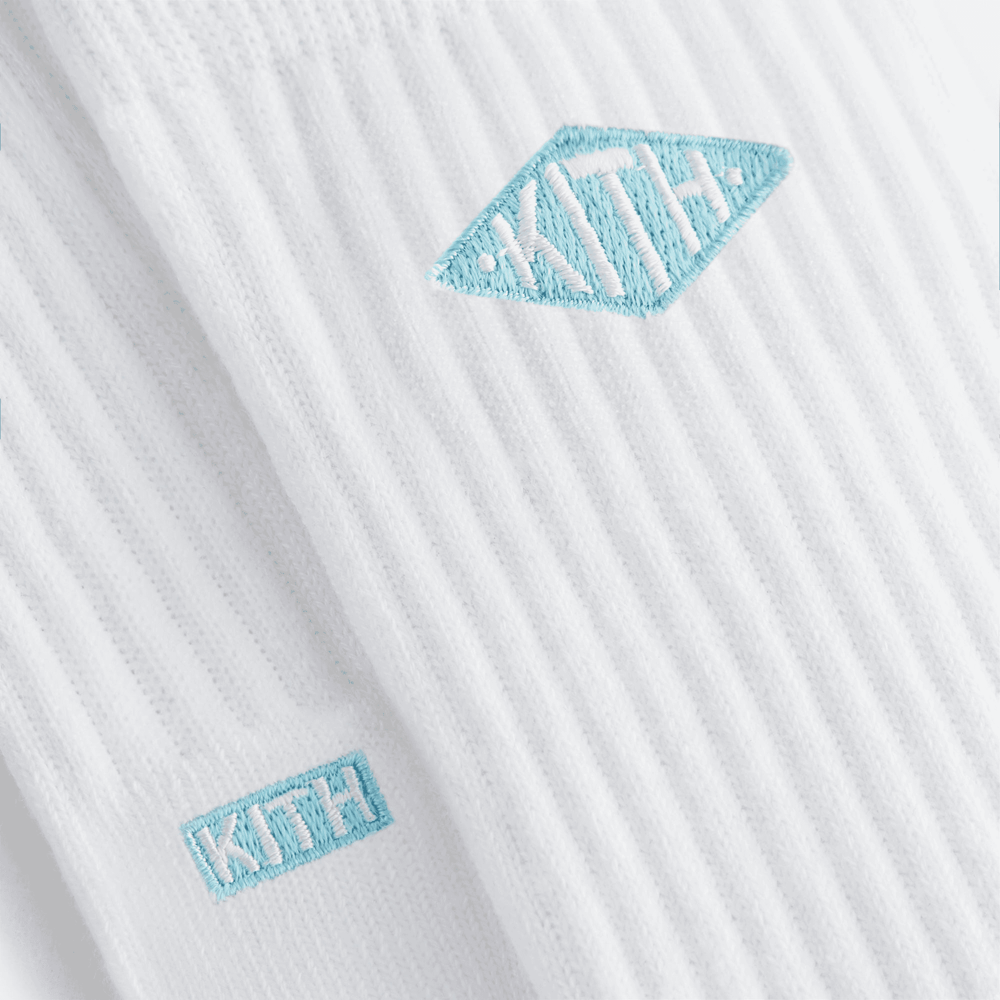 Kith Kids Graphic Crew 3 Pack Sock - White — Image 4