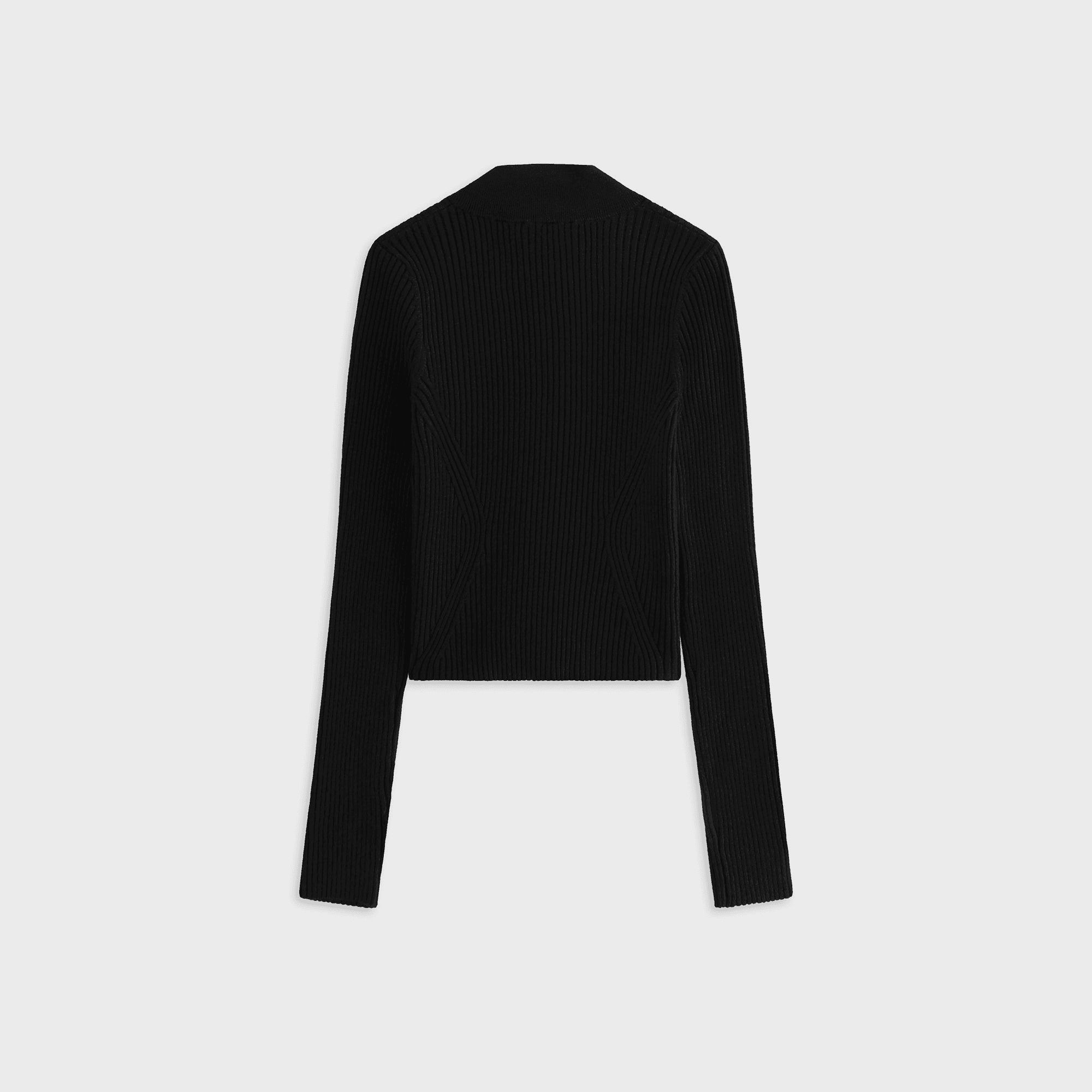 Kith Women Ina Sweater Track Zip - Black — Image 5