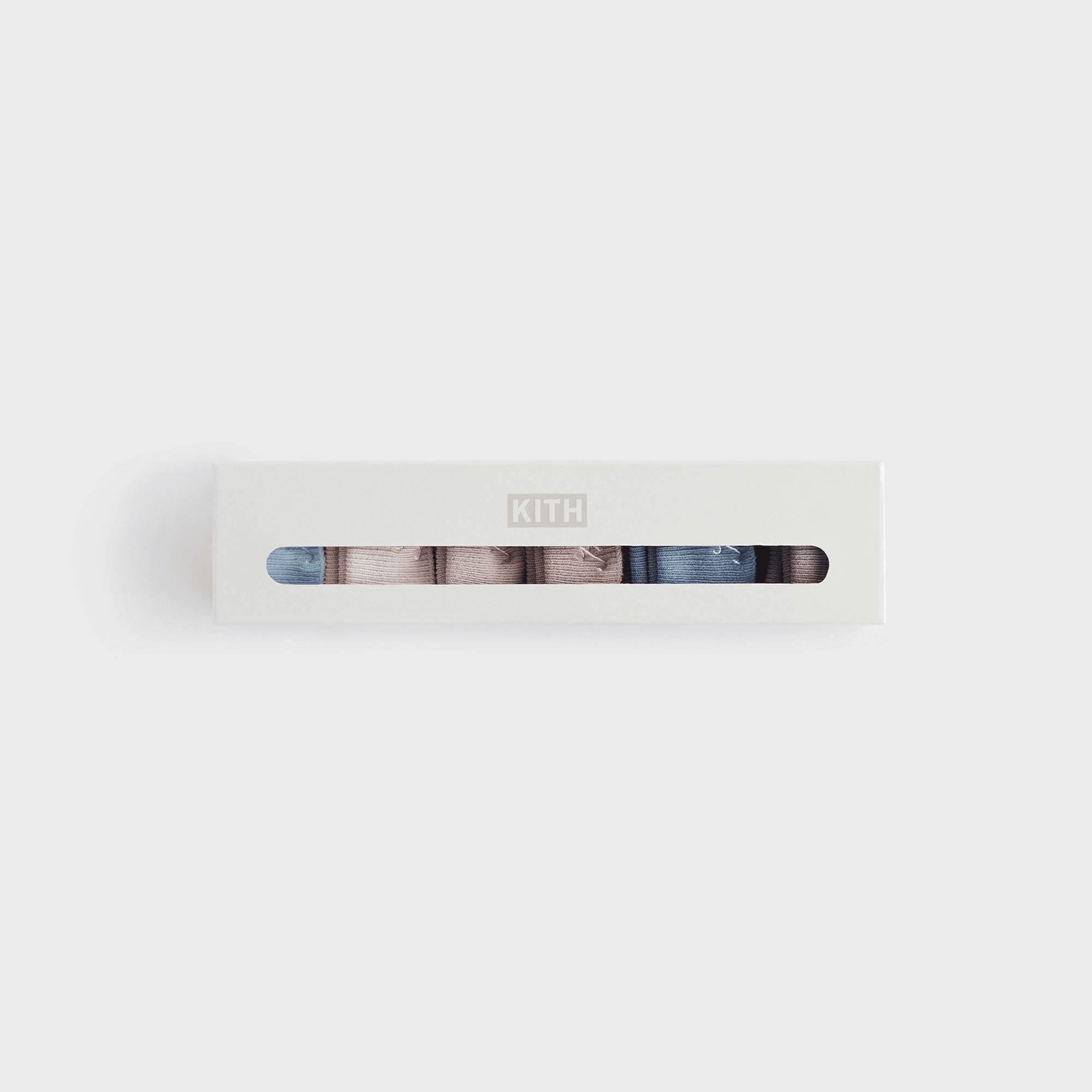 Kith Baby Palette 6-Pack Socks - Argon — Image 4