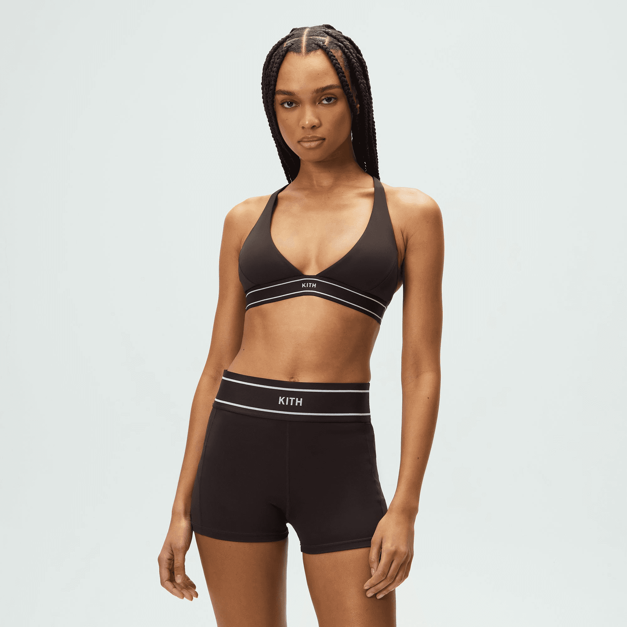 Kith Women Cay Plunge Active Bra - Kindling — Image 4