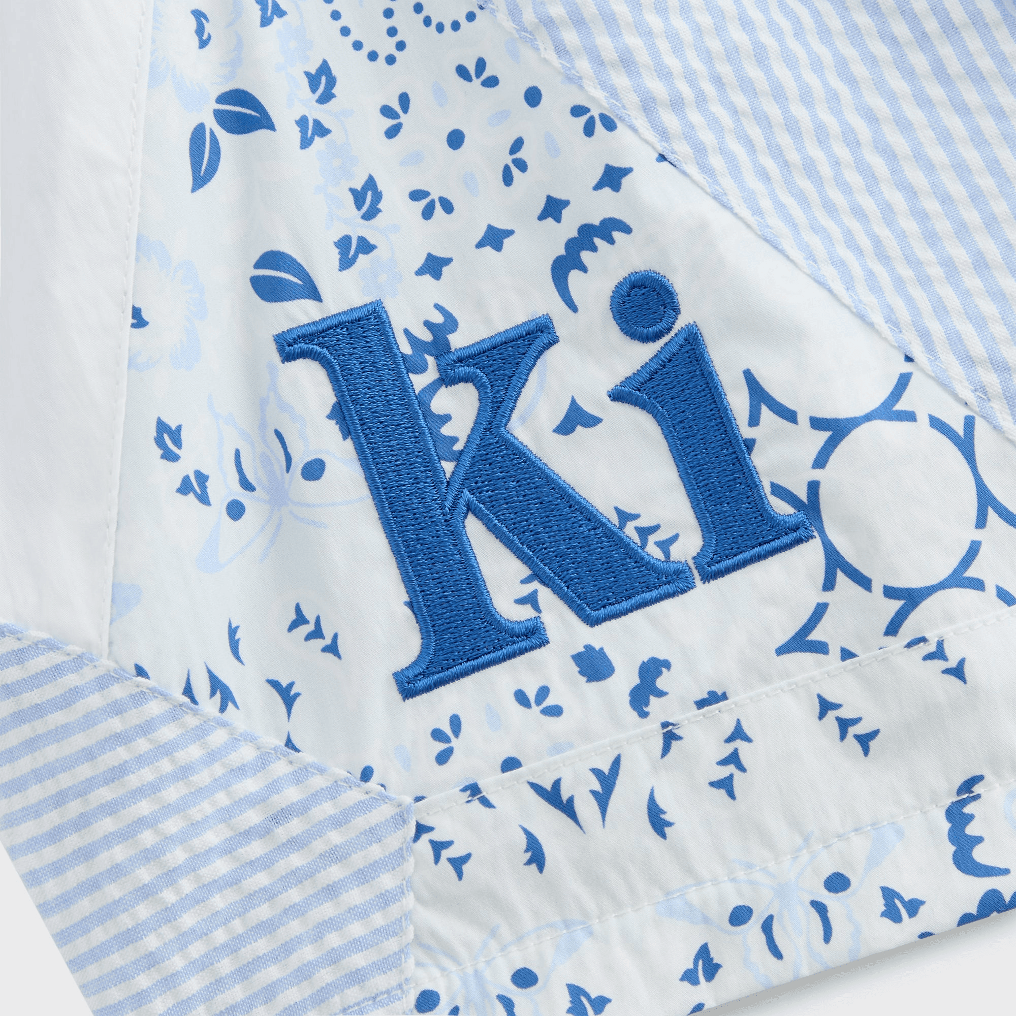 Kith Kids Patchwork Turbo Short - Larimar — Image 3