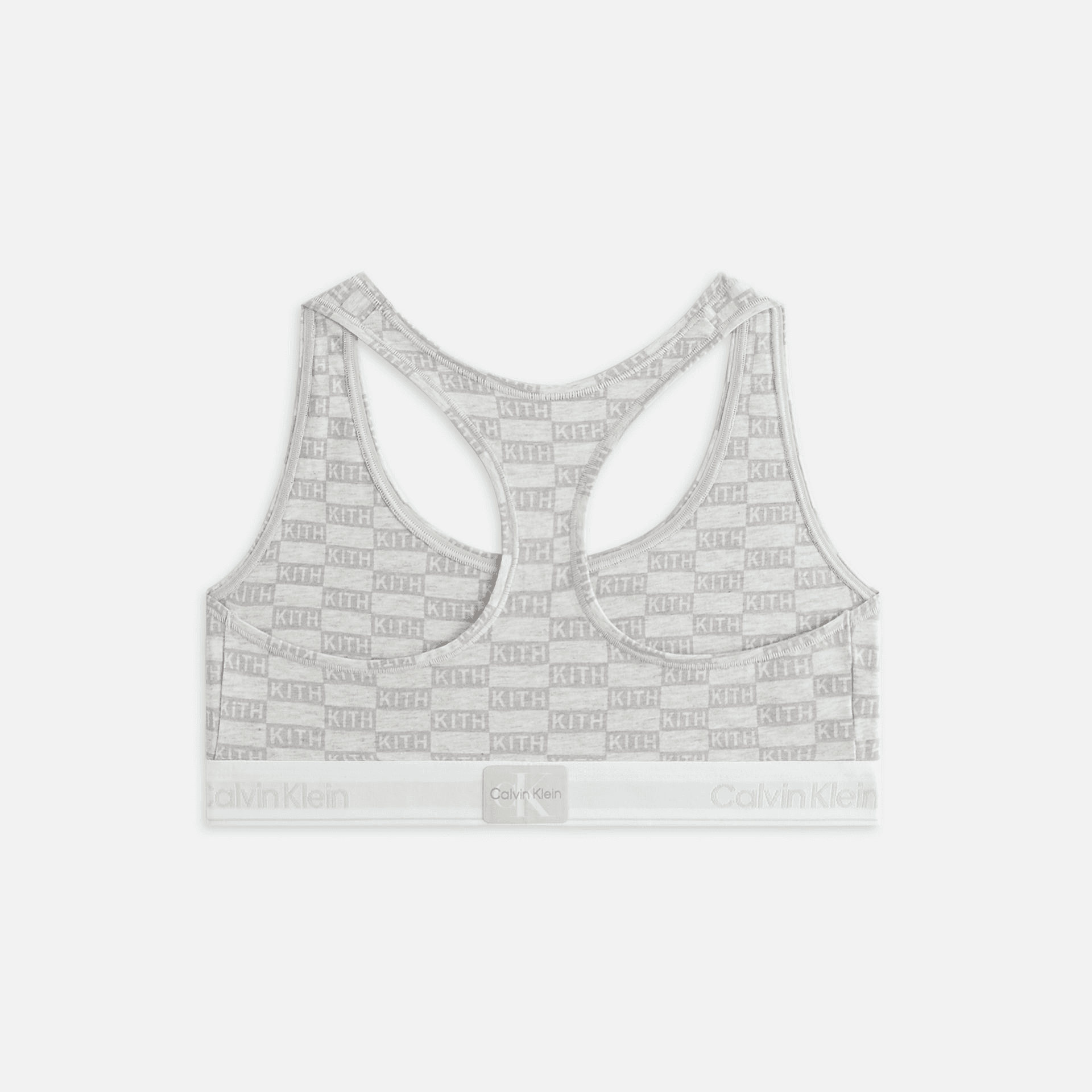 Kith Women for Calvin Klein Classic Bralette - Light Heather Grey — Image 4