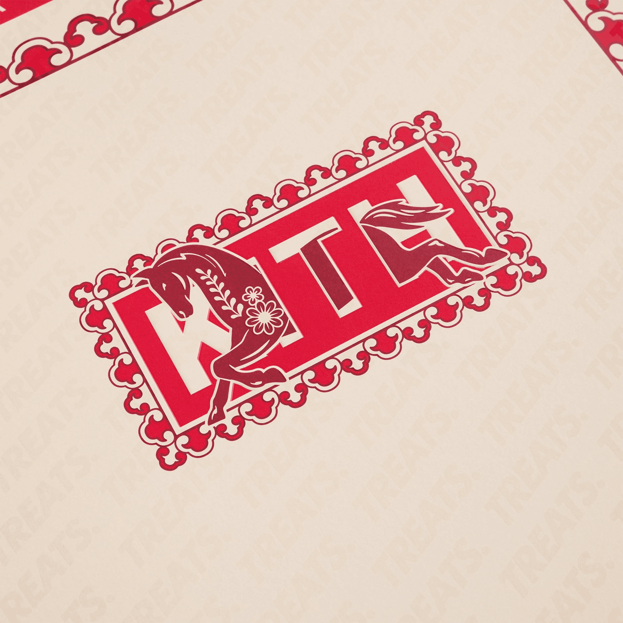 Kith Treats Year of the Horse Vintage Tee - Sandrift — Image 4