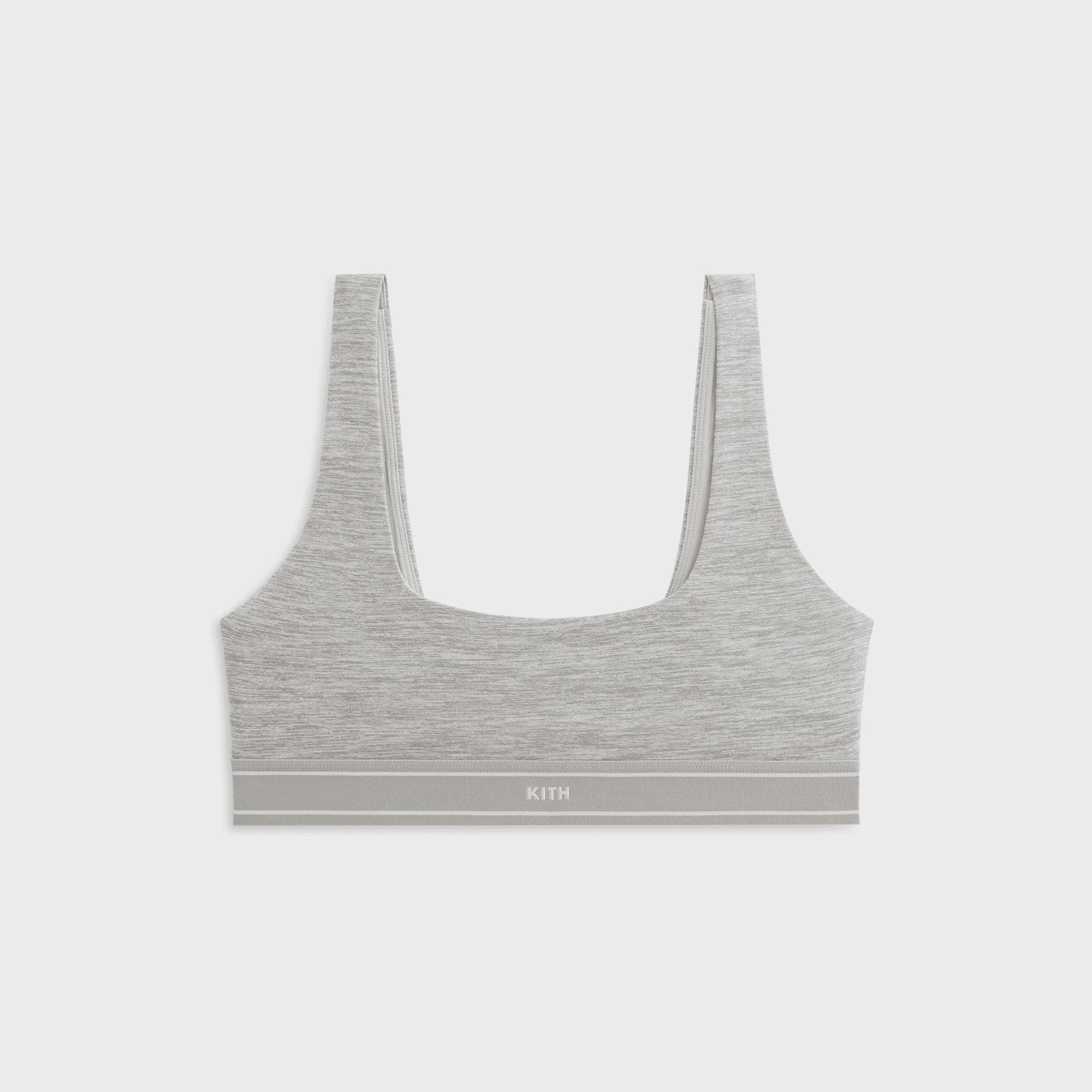 Kith Women Elle U-Neck Active Bra - Cool Heather Grey