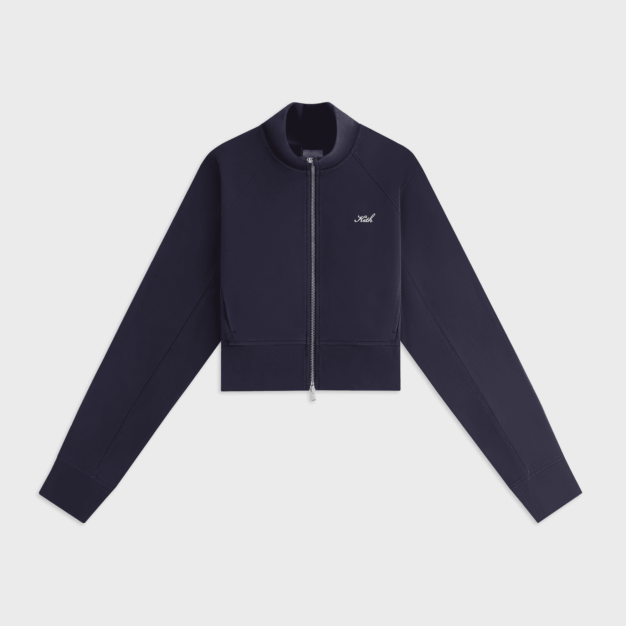 Kith Women Davin Cropped Track Zip - Ink
