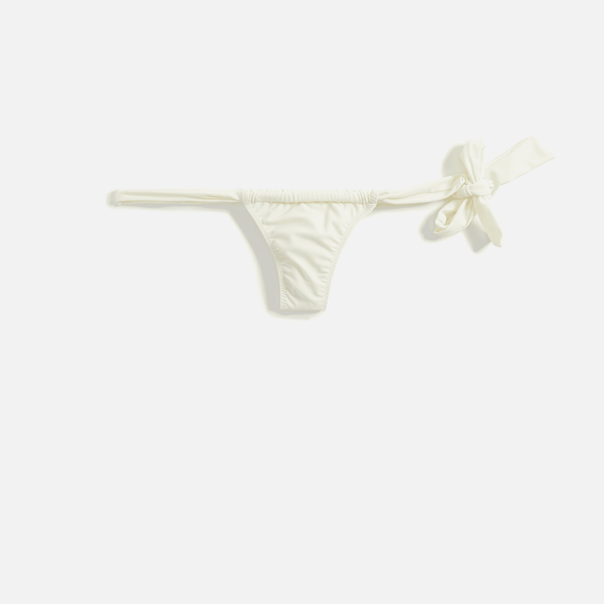 Melissa Simone Ruched Bottoms - Ivory - Image 1