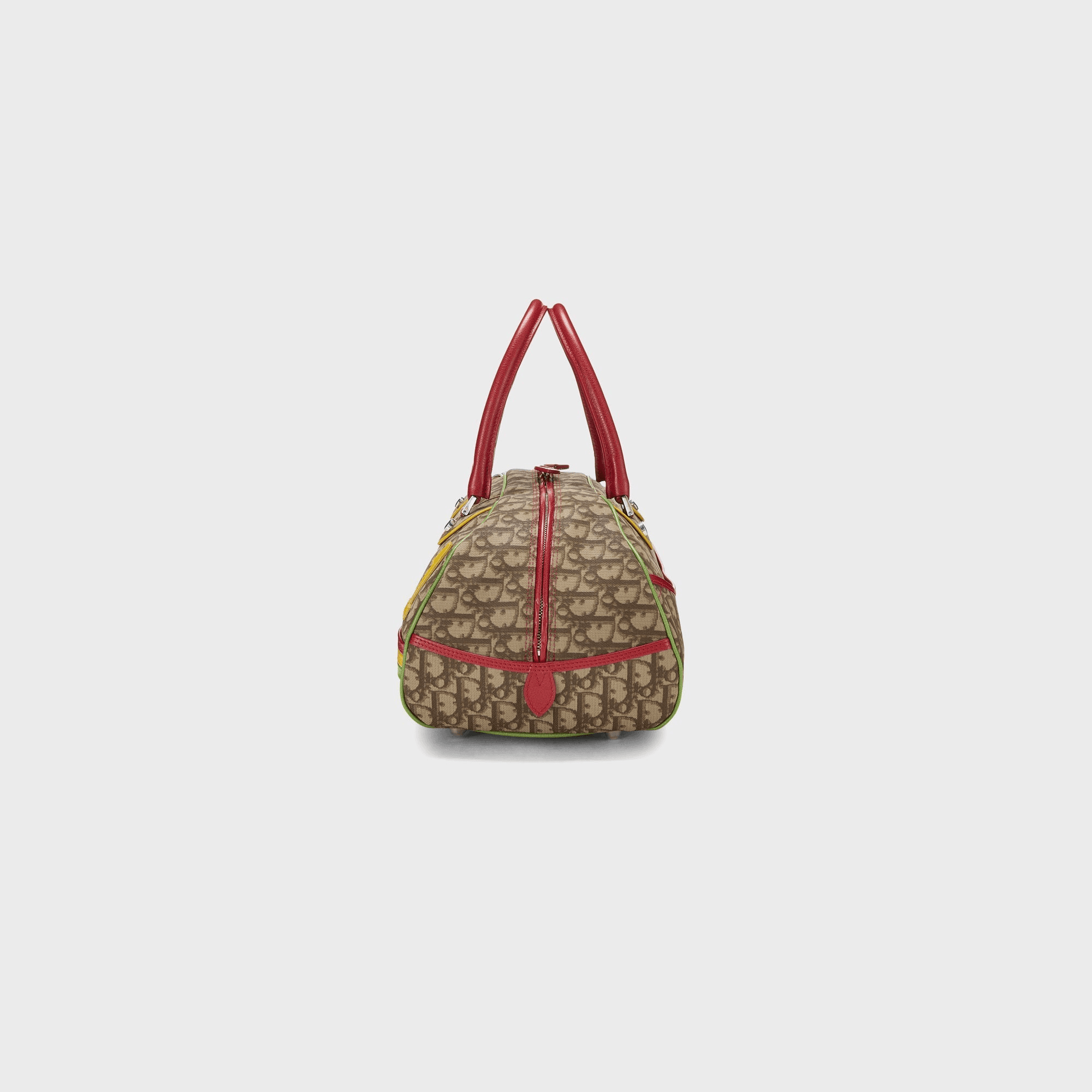 WGACA Dior Coated Canvas Rasta Bowler - Brown — Image 6