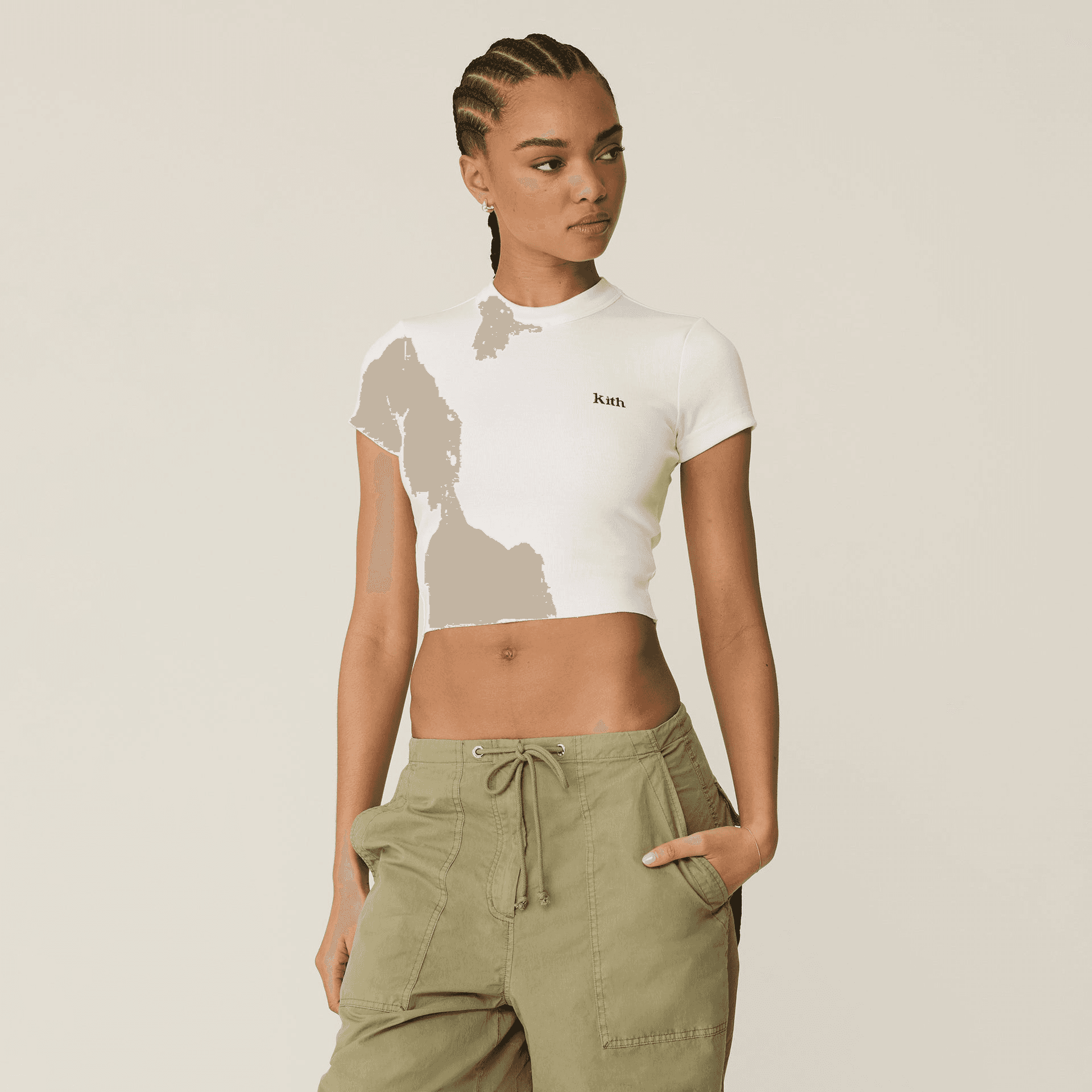 Kith Women Mulberry Tee II - White — Image 4