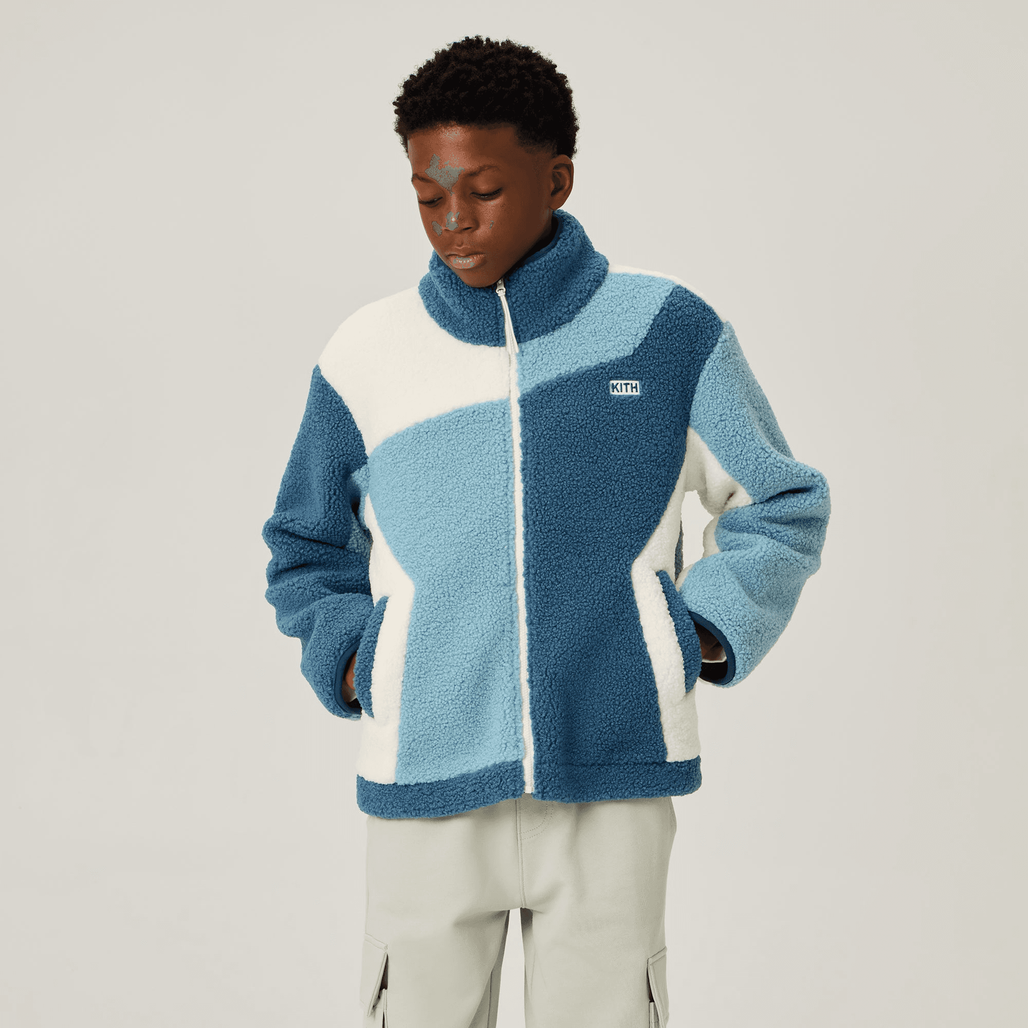 Kith Kids Madison Sherpa Jacket - Majestic — Image 5