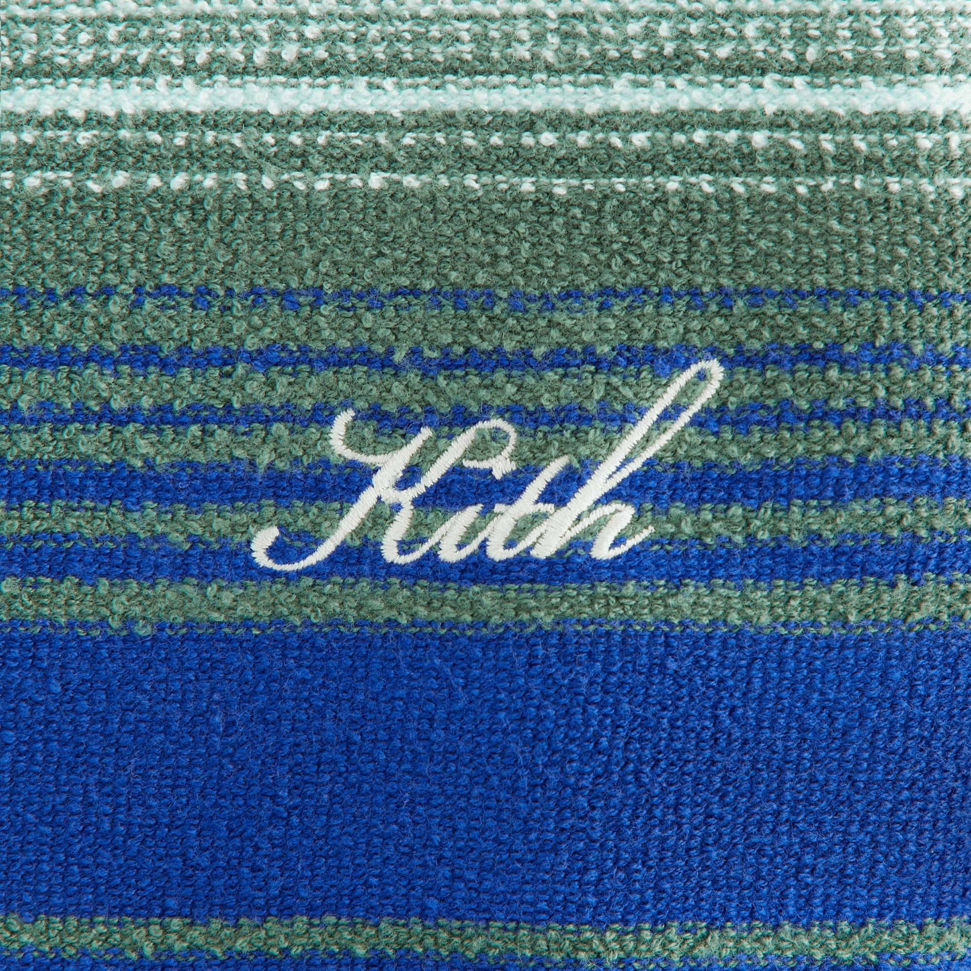 Kith Women Adley Shrunken Multi Sweater Hoodie - Celeste — Image 2