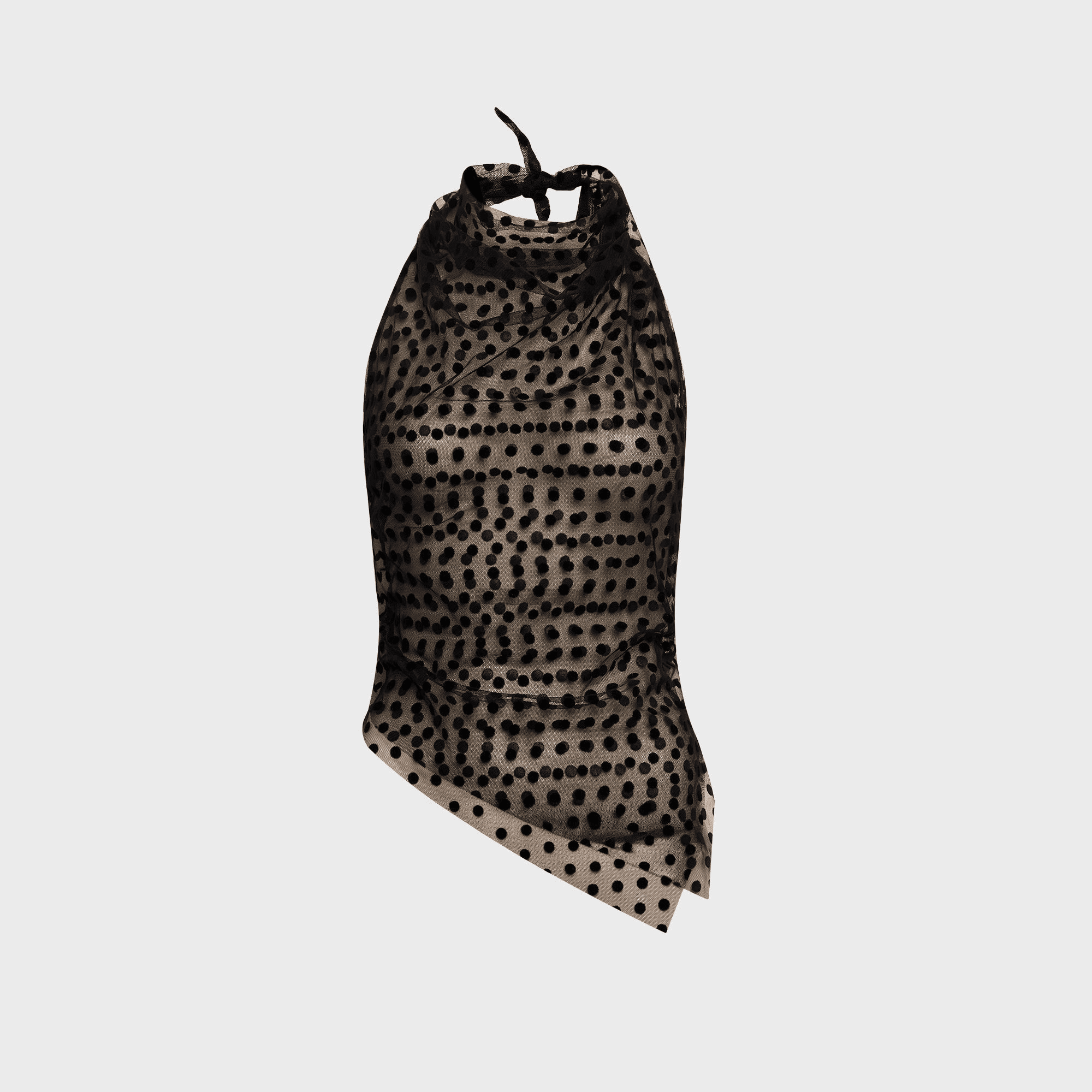 Tae Park Sheer Kite Top - Black - Image 1