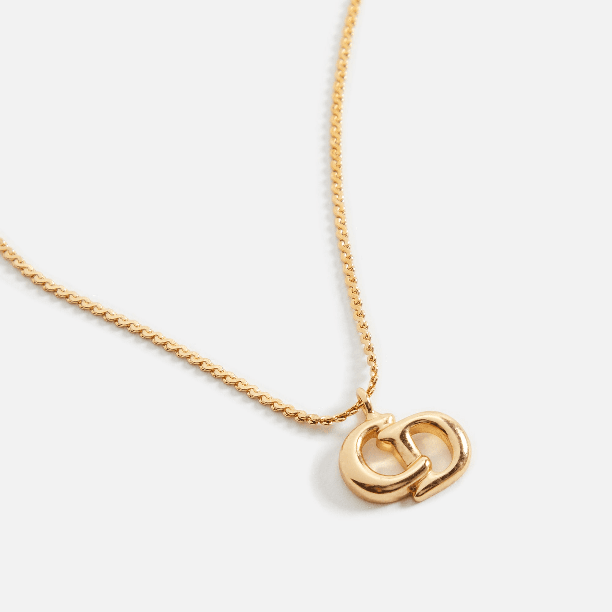 WGACA Dior CD Necklace - Gold — Image 2