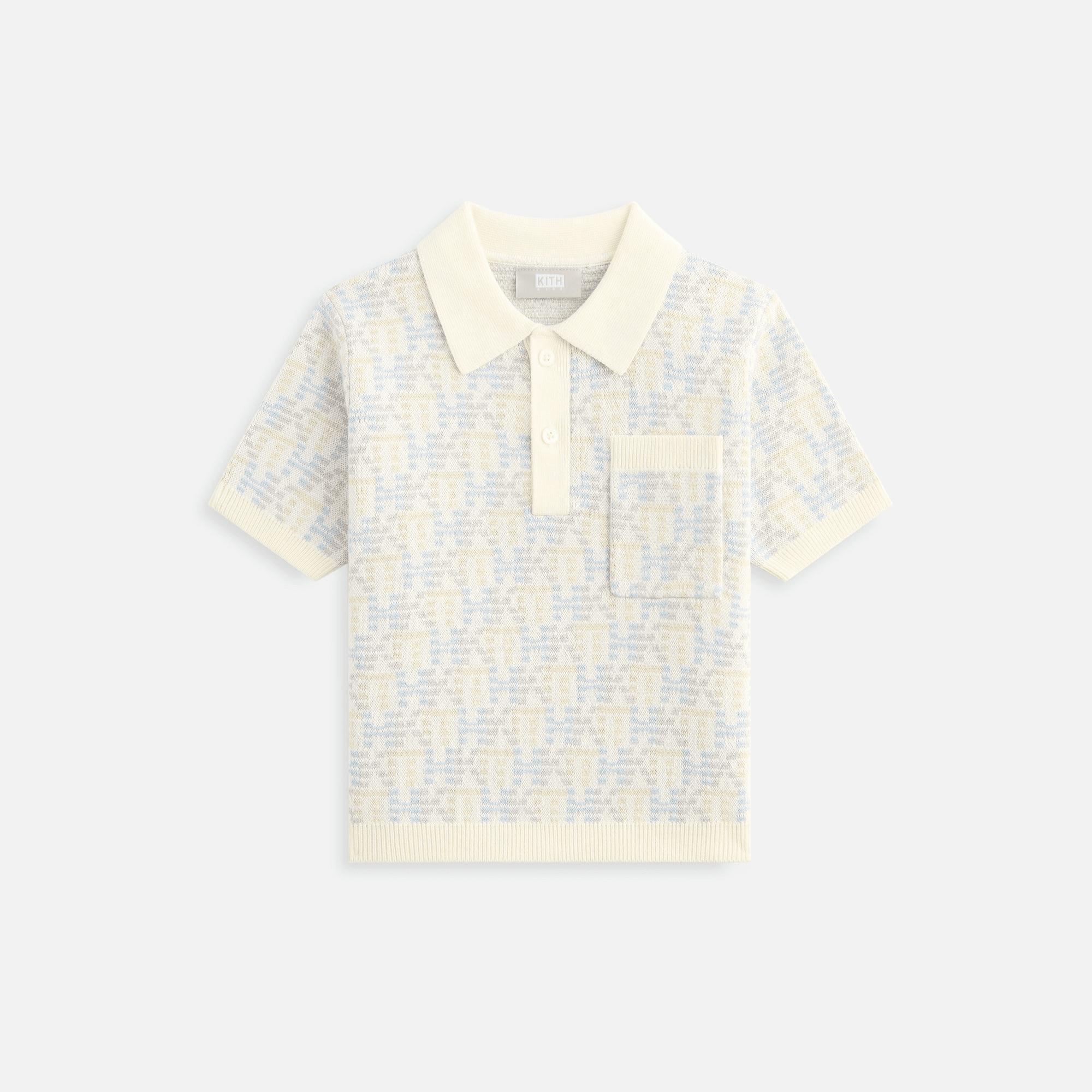 Kith Kids Monogram Tilden Polo - Polar