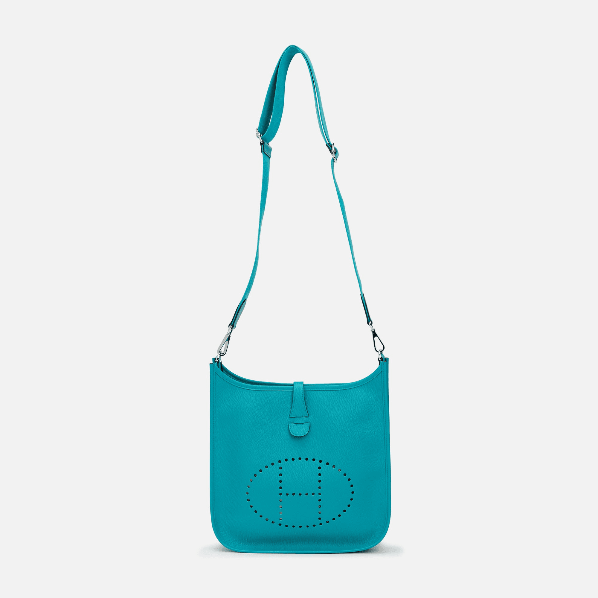 WGACA Hermes Evelyne III PM Epsom - Blue — Image 6