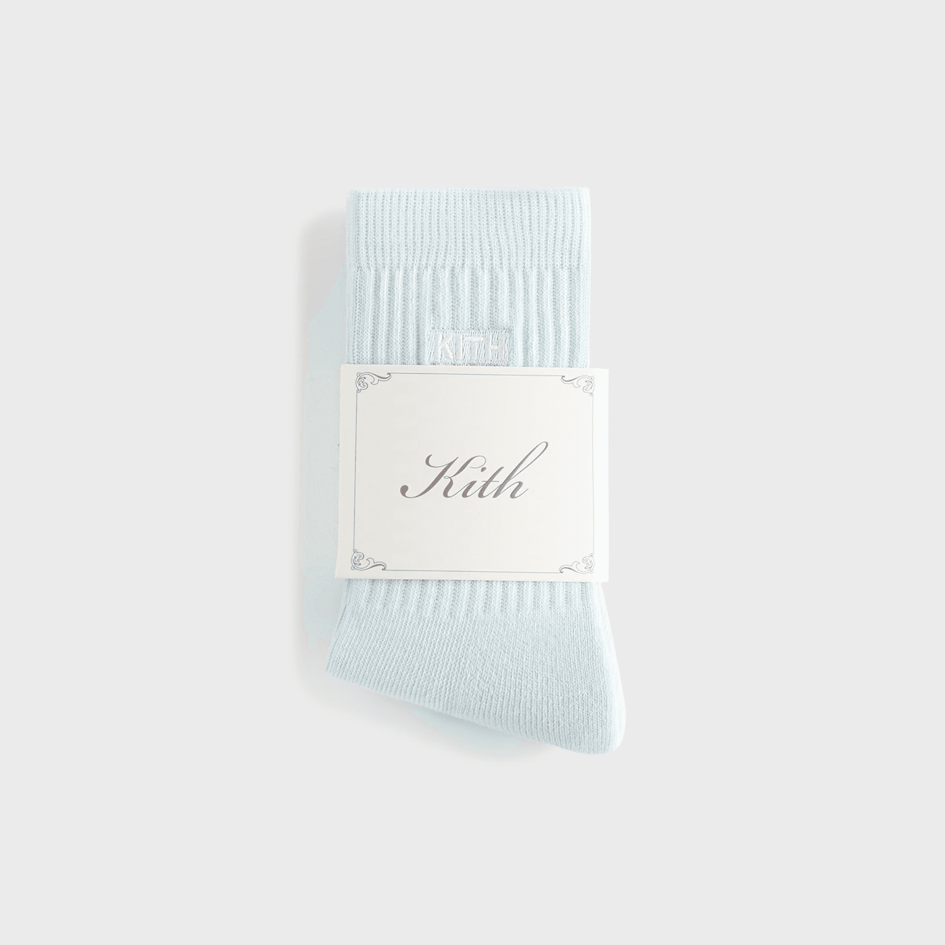 Kith Kids Classic Crew Socks - Helium — Image 4