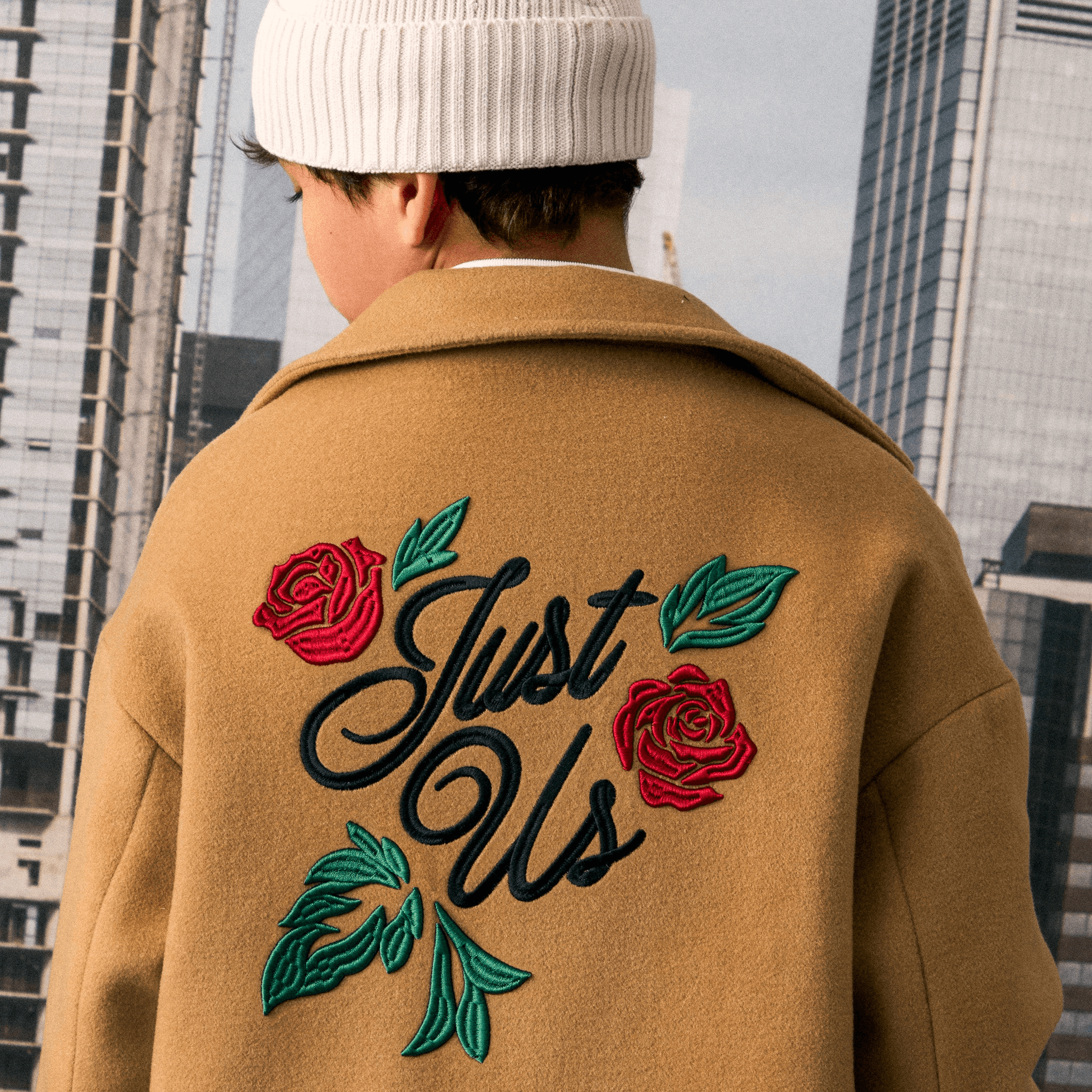 Kith Kids Novelty Wool Coat - Teak — Image 3