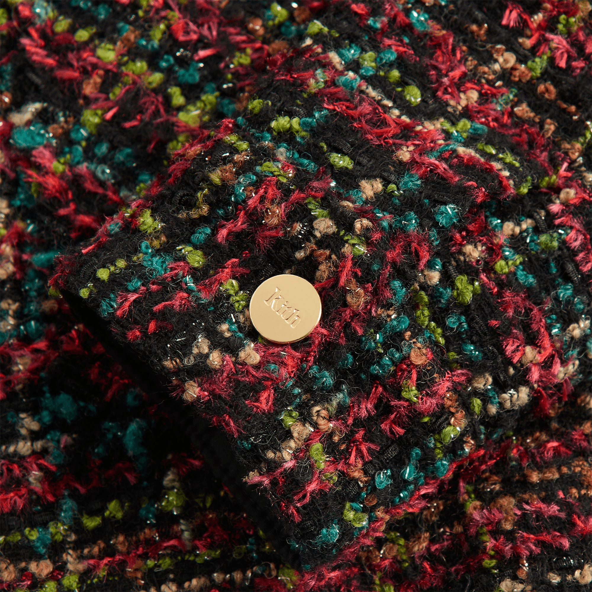 Kith Kids Novelty Textured Phoebe Jacket - Black — Image 3