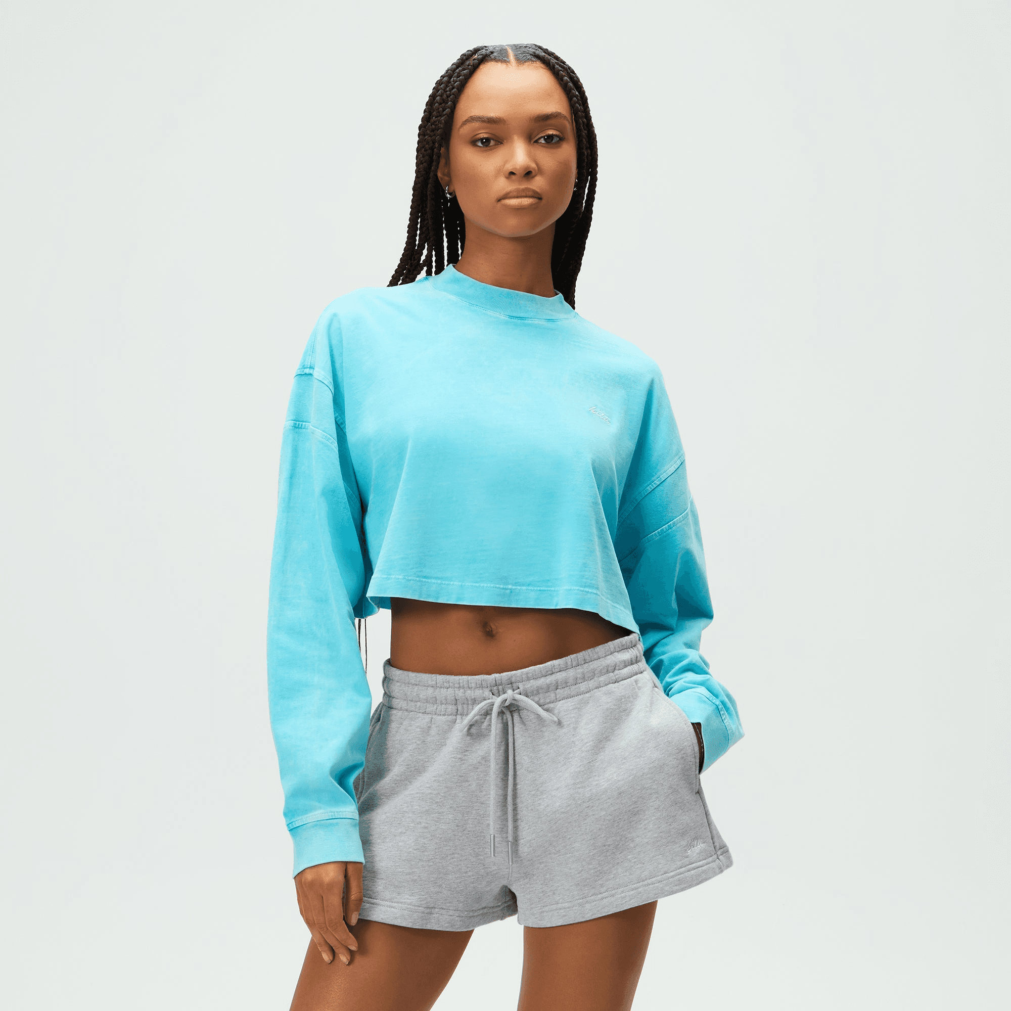 Kith Women Jasper Sueded Long Sleeve - Aventure — Image 4