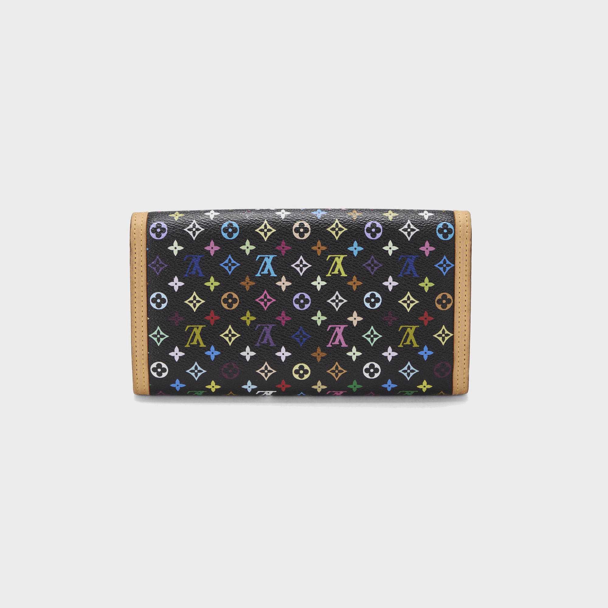 WGACA Louis Vuitton International Wallet - Black Multi — Image 2
