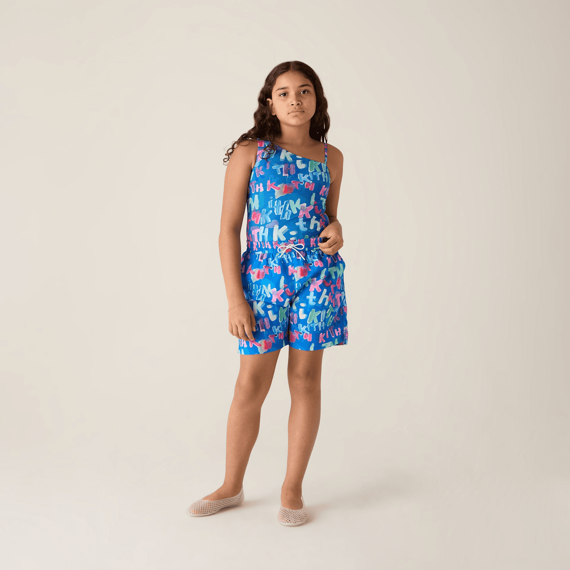 Kith Kids Kai Swim Trunk - Marina — Image 7