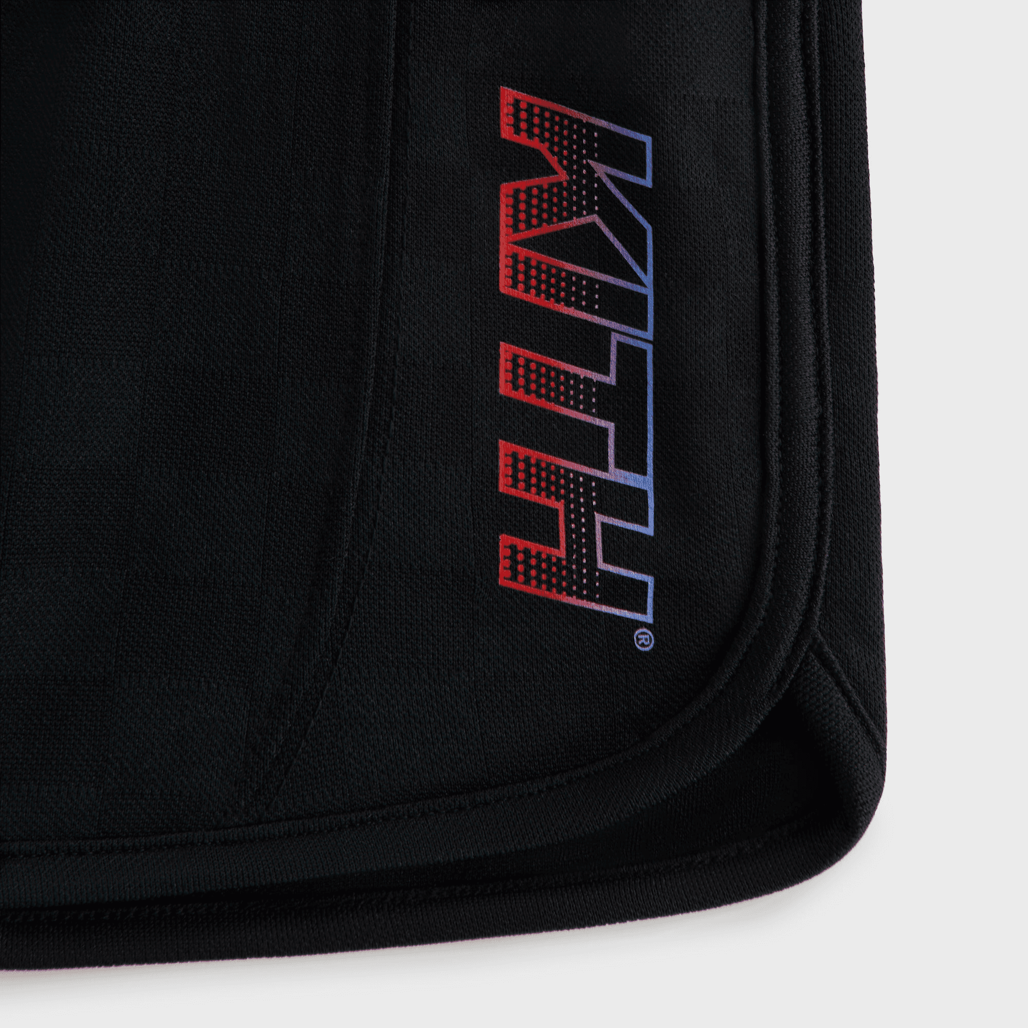 Kith Baby Checkerboard Soccer Jordan Short - Black — Image 3