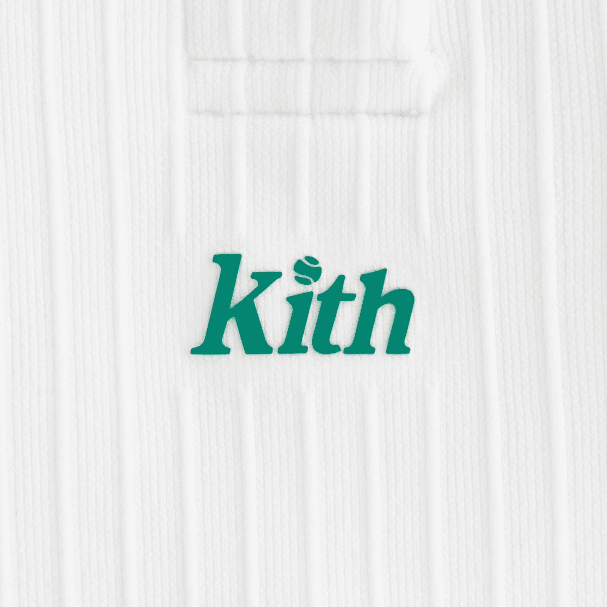 Kith Women for Wilson Seamless Polo Dress - White — Image 3