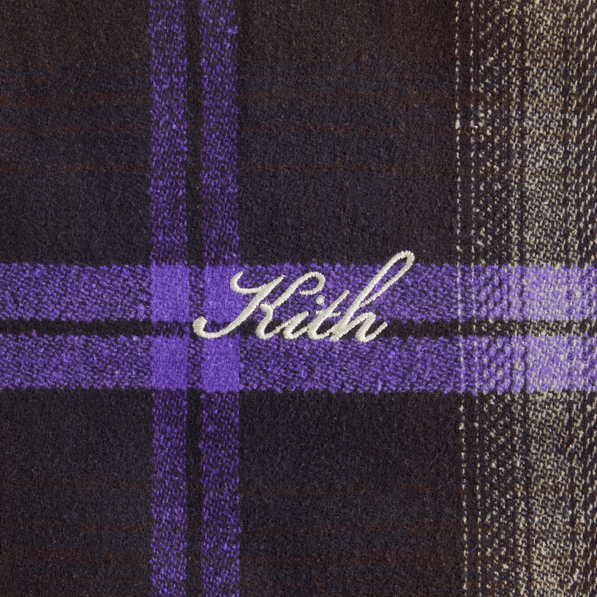 Kith Women Corwin Flannel Coach Zip - Incognito — Image 3
