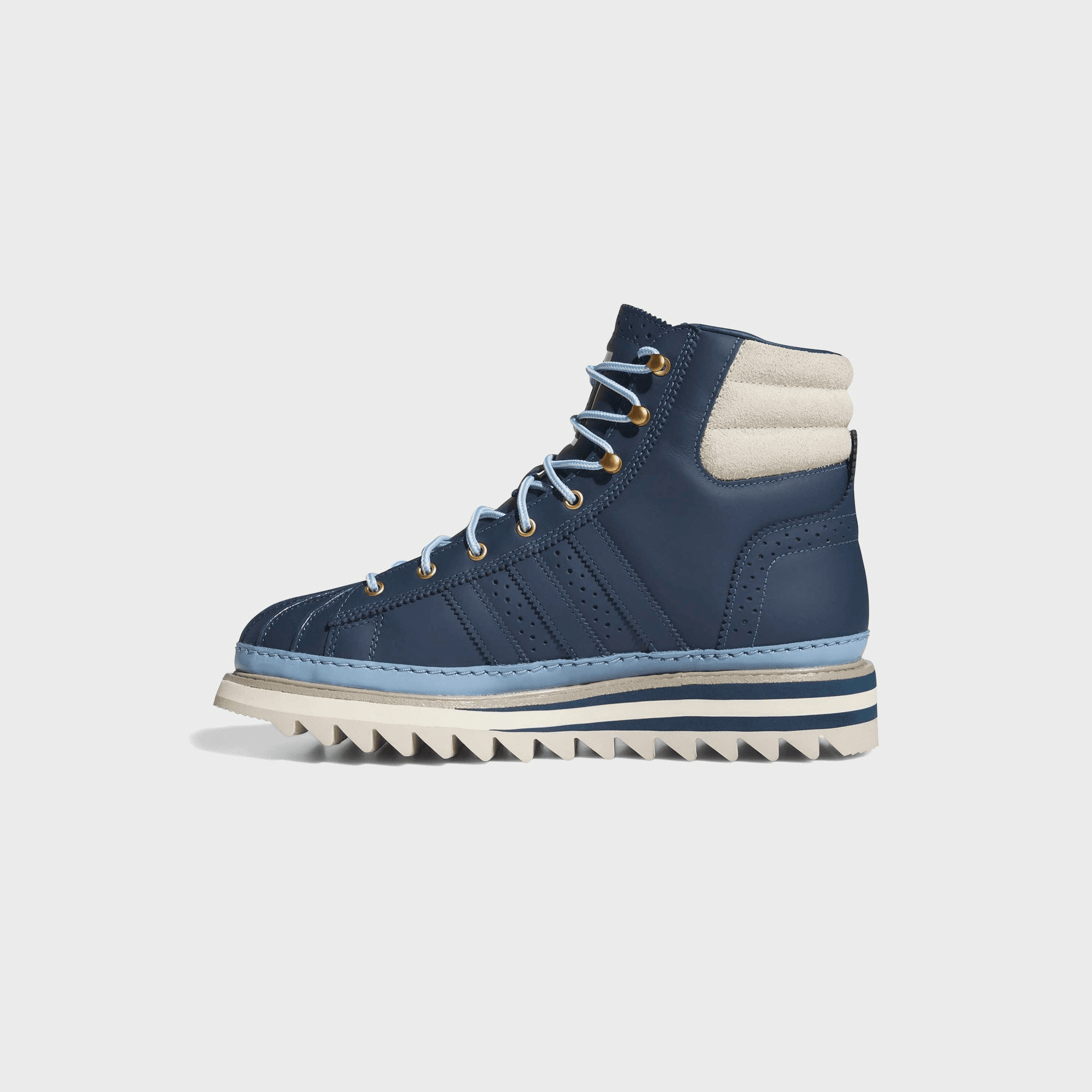 adidas x Edison Chen Clot Pro Model Boot - Mineral Blue / Cream White — Image 7