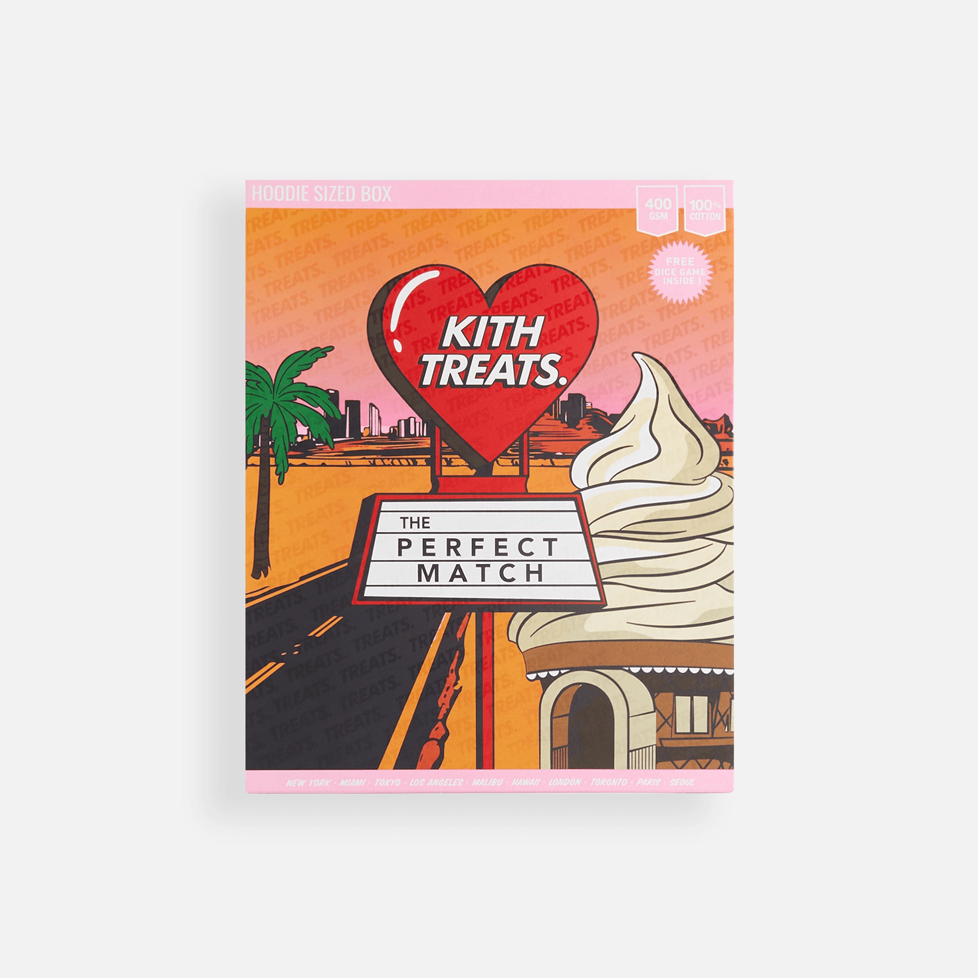 Kith Treats Strawberry Williams III Hoodie - Bloom — Image 6