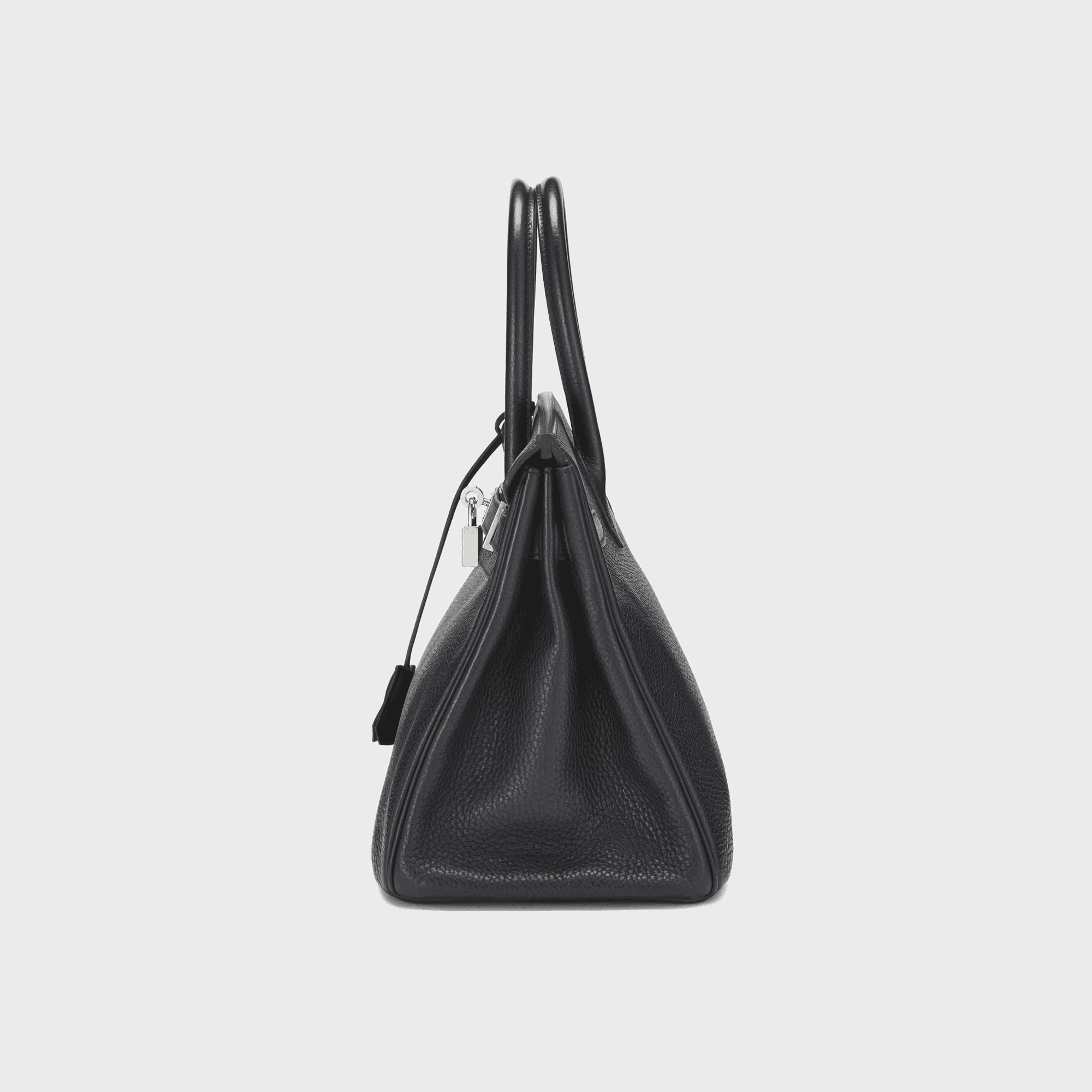WGACA Hermes Clemence Birkin 30 - Black — Image 6