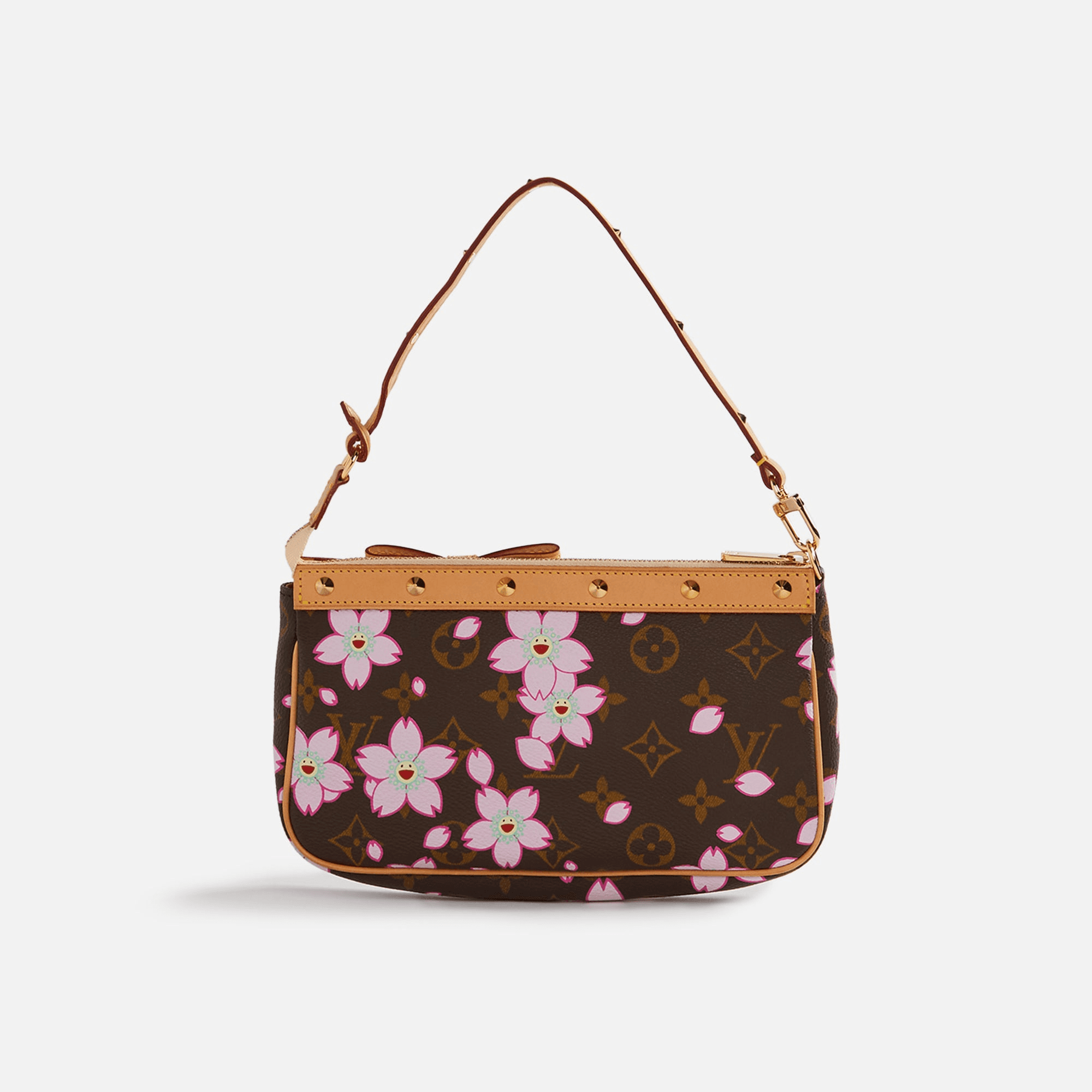 WGACA Louis Vuitton x Takashi Murakami Blossom Pochette - Brown — Image 2