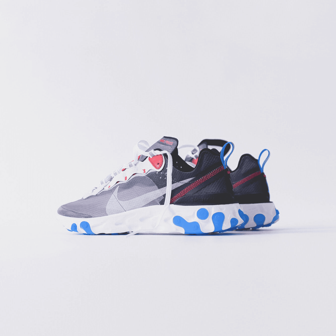Sneak 4 - Dark Grey / Pure Platinum / Photo Blue