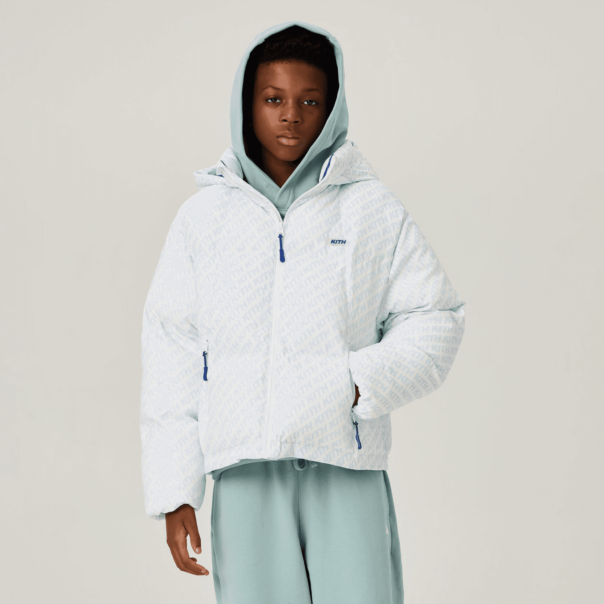 Kith Kids Temperature Reactive Midi Puffer - Cyclone — Image 6