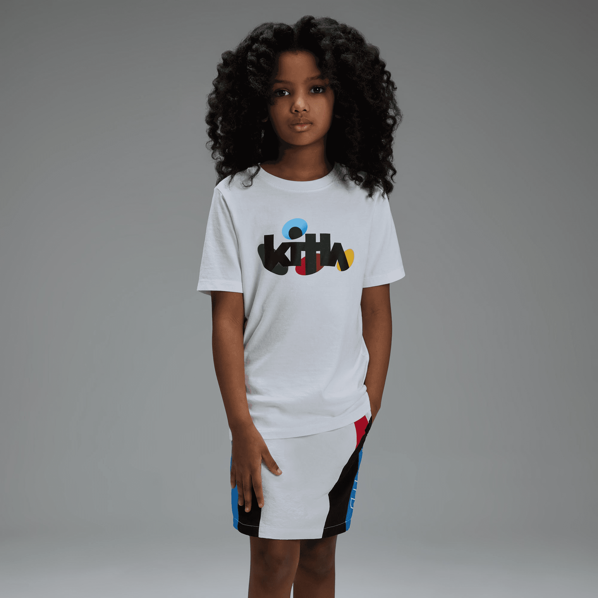 Kith Kids Portal Tee - White — Image 4