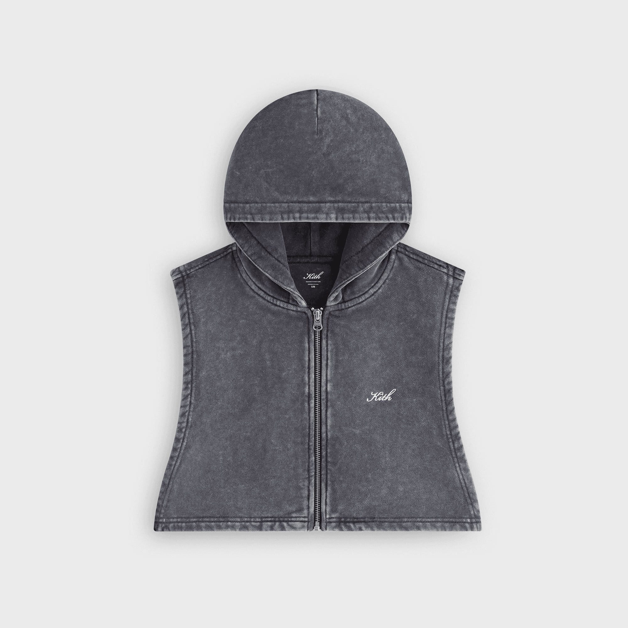 Kith Women Tanner Washed Hooded Dickey - Black