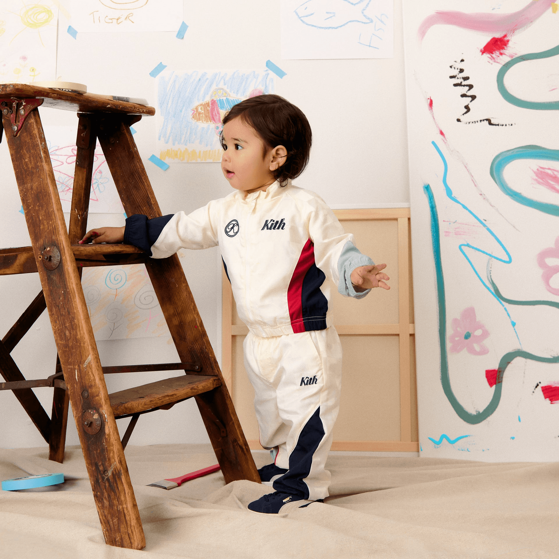 Kith Baby Dayton Jacket - Sandrift — Image 2