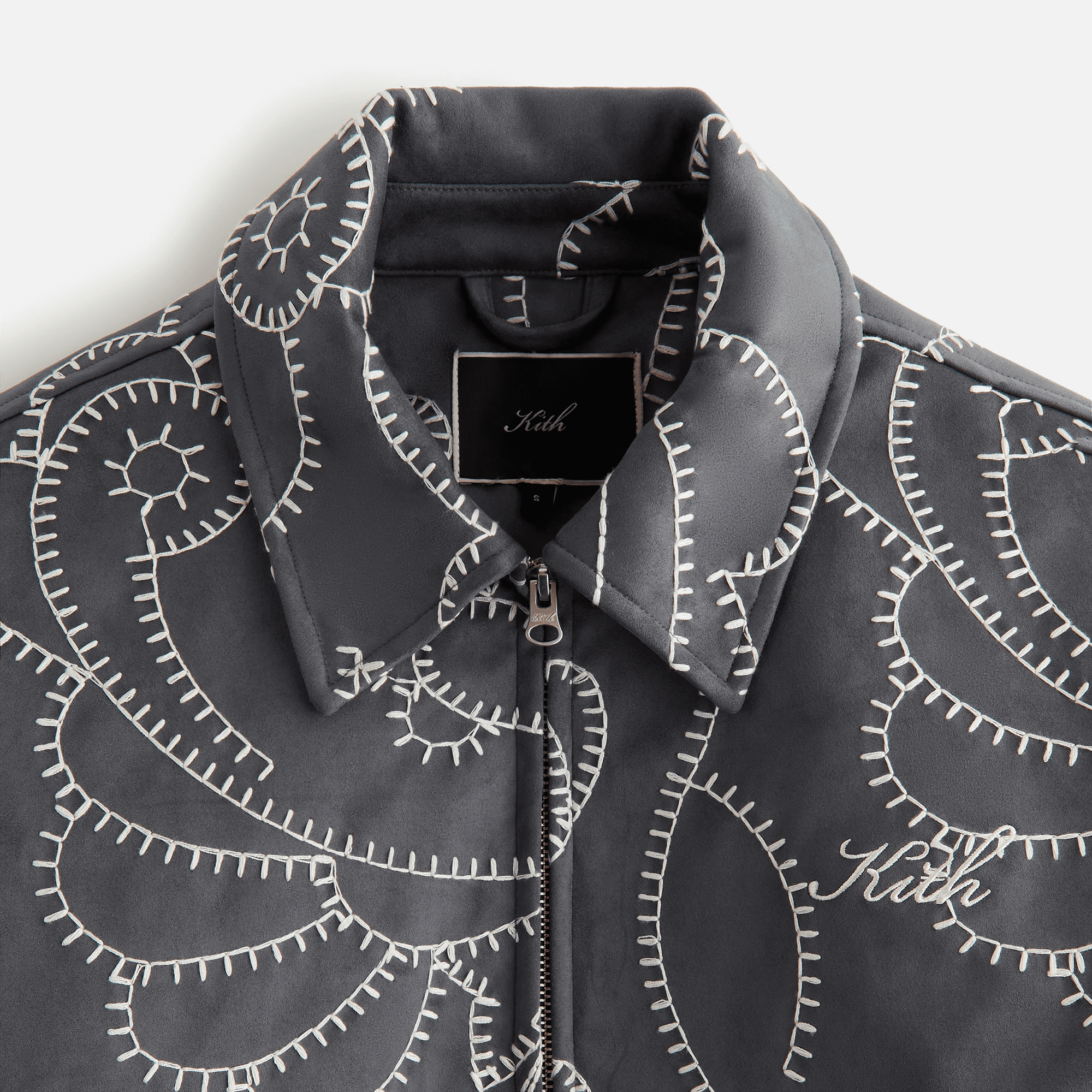 Kith Women Brisa II Blanket Stitch Bomber - Asteroid — Image 4
