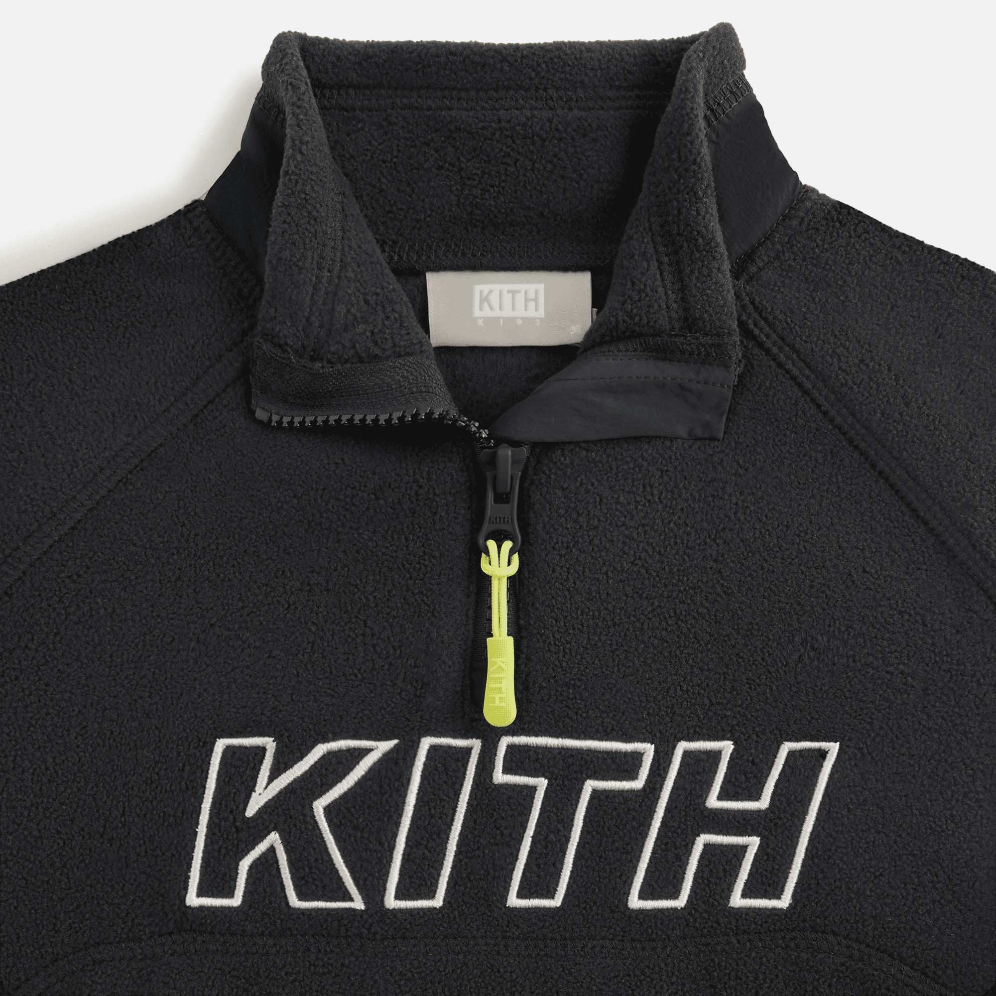 Kith Kids Coleman Quarter Zip - Black — Image 3
