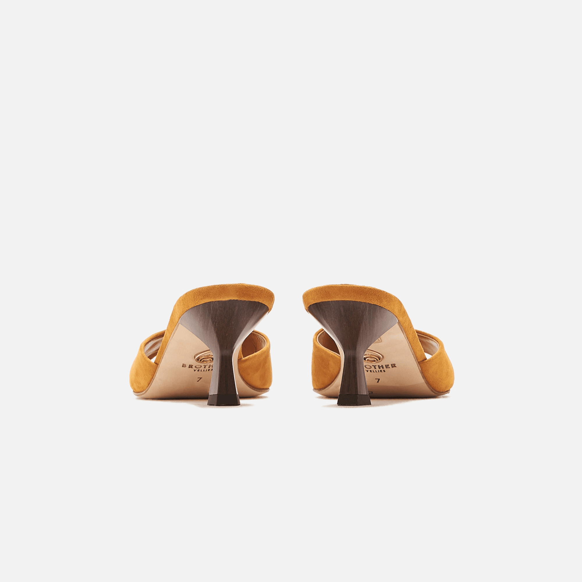 Brother Vellies WMNS Tuesday Mule - Mustard — Image 6
